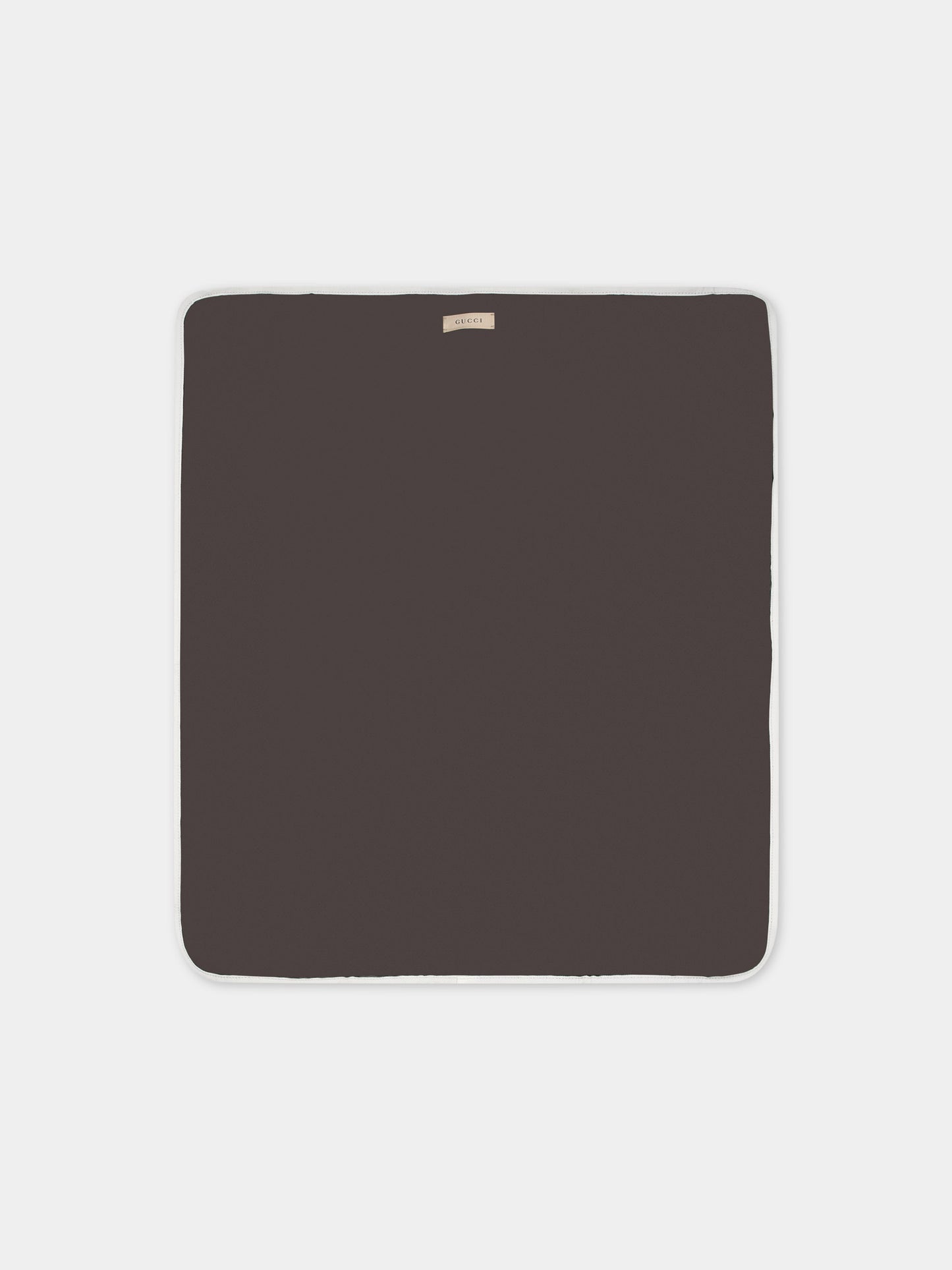 Borsa mamma beige con logo GG all-over,Gucci Kids,768116 FACPQ 8641