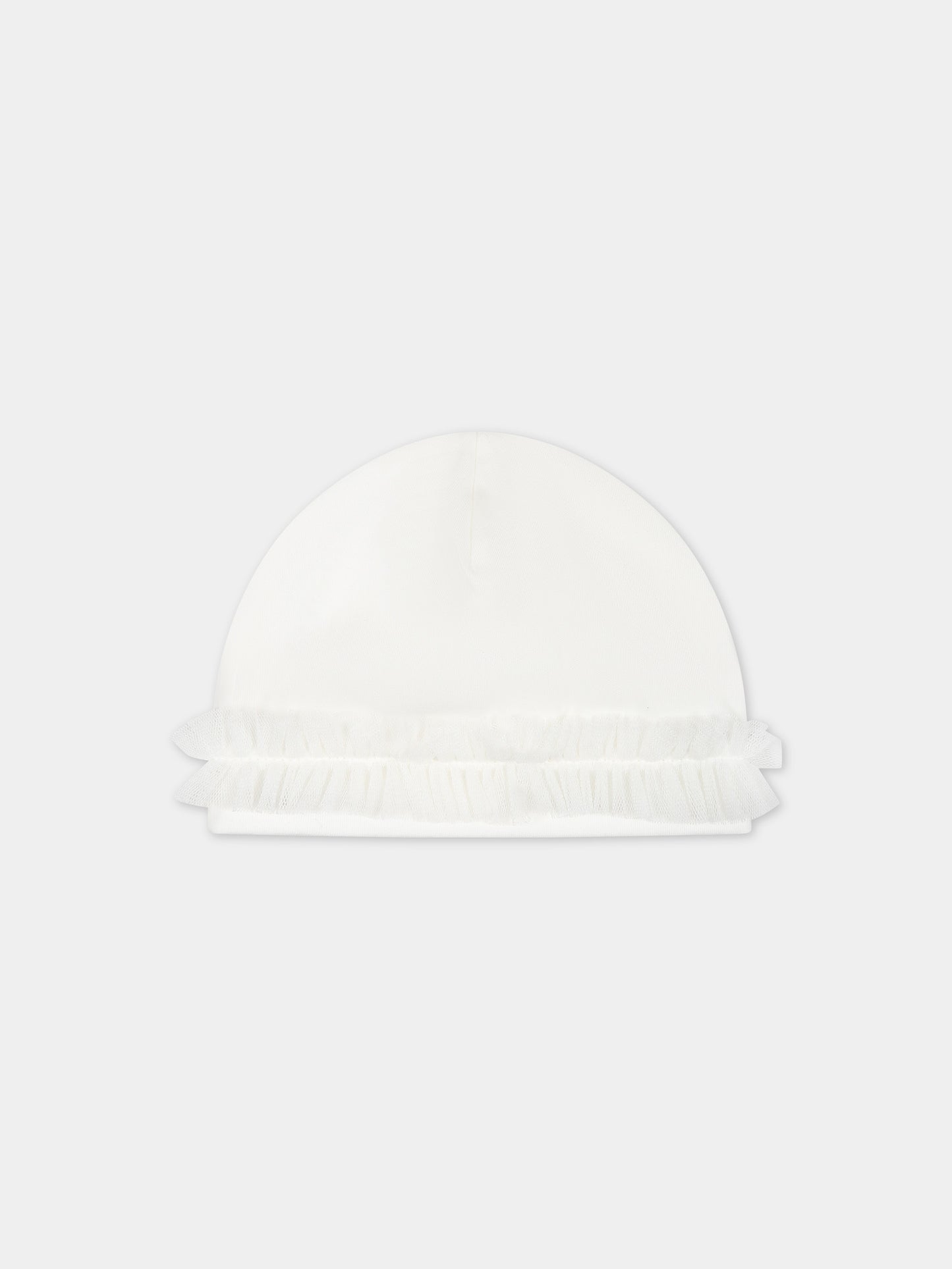 Set per neonata con cuore e rouches,Monnalisa,35C507 3000 0001