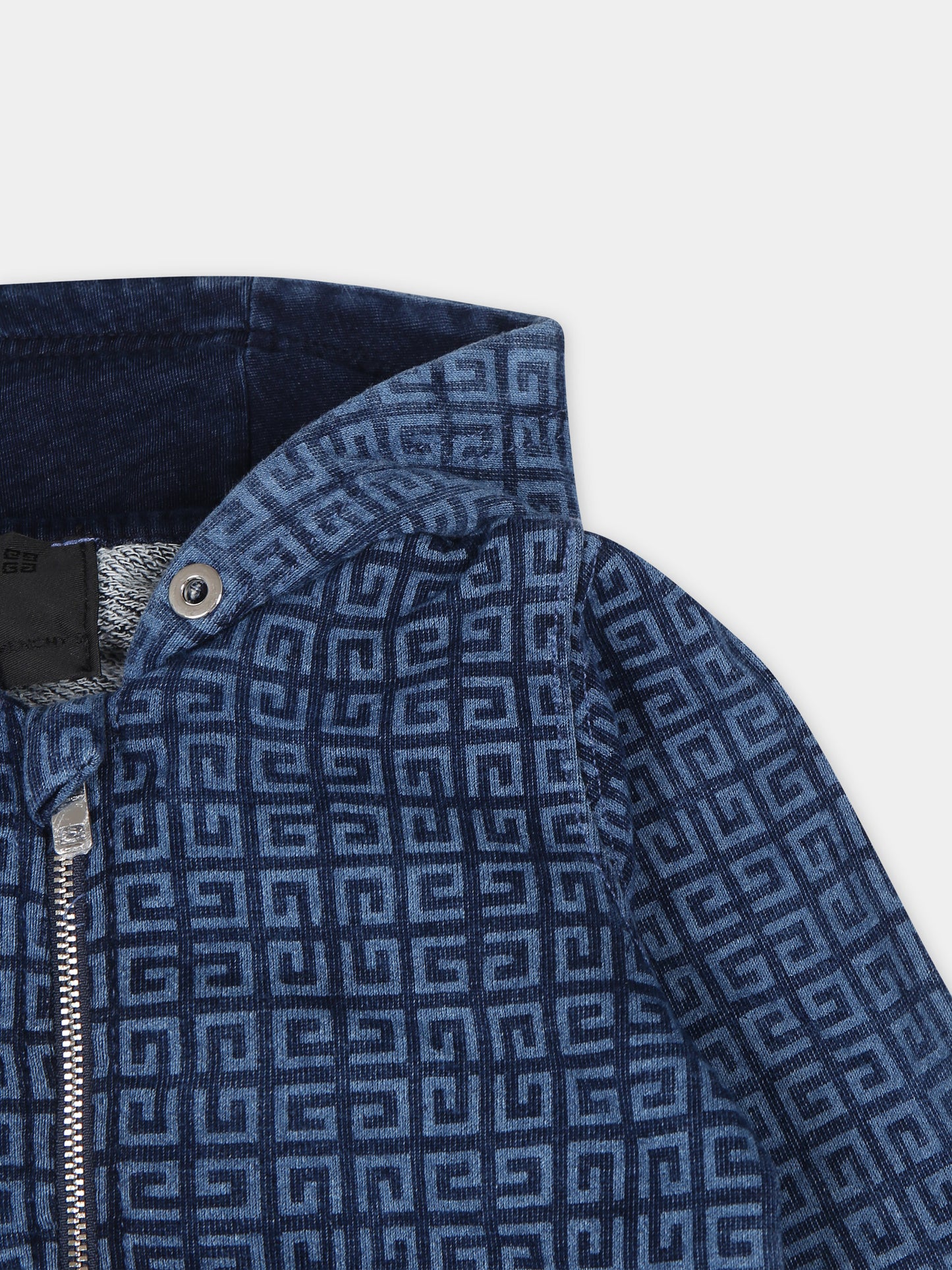 Completo blu per neonato con motivo 4G,Givenchy Kids,H30206 Z01