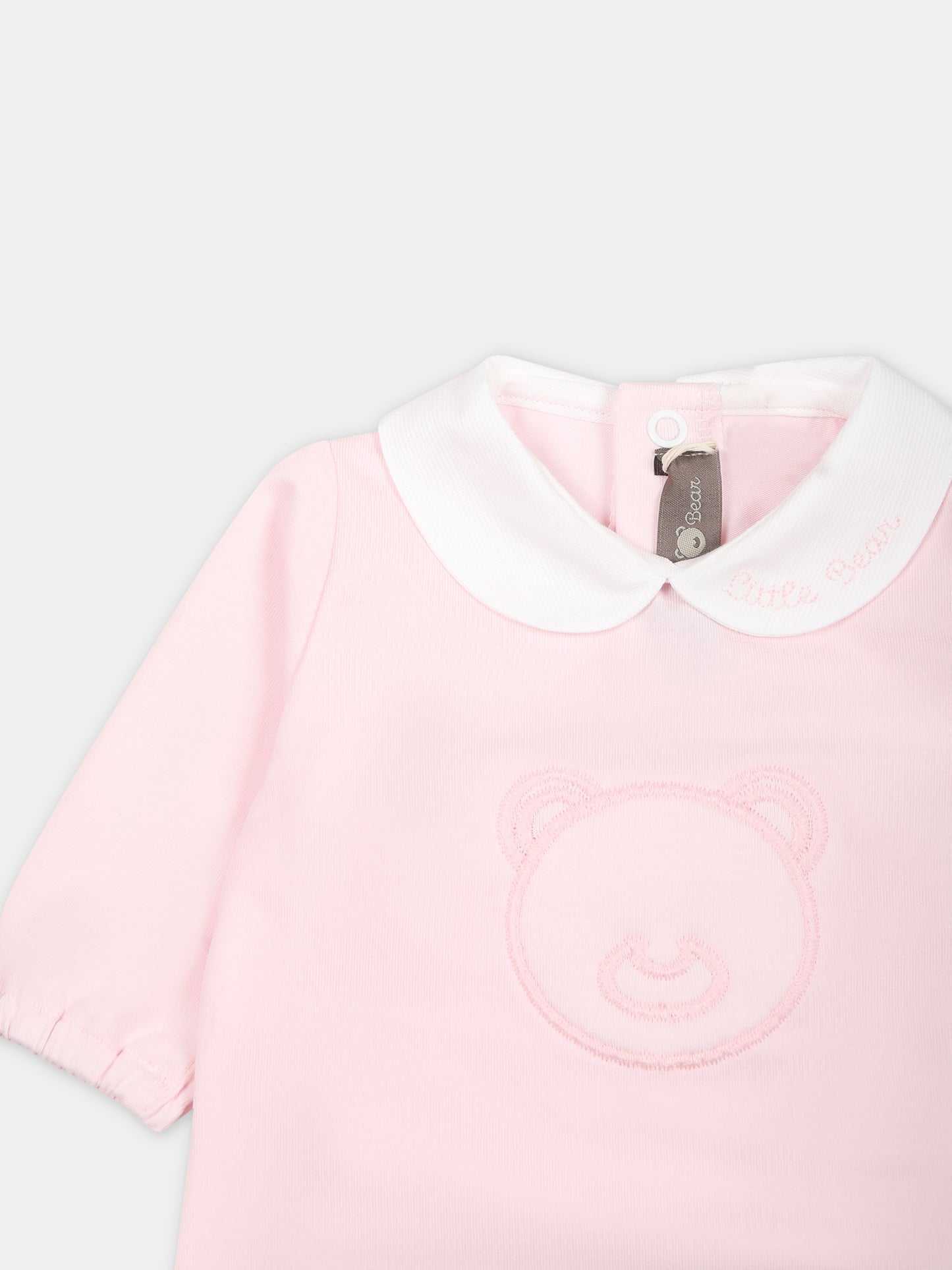 Tutina rosa per neonata,Little Bear,8041 ROSA