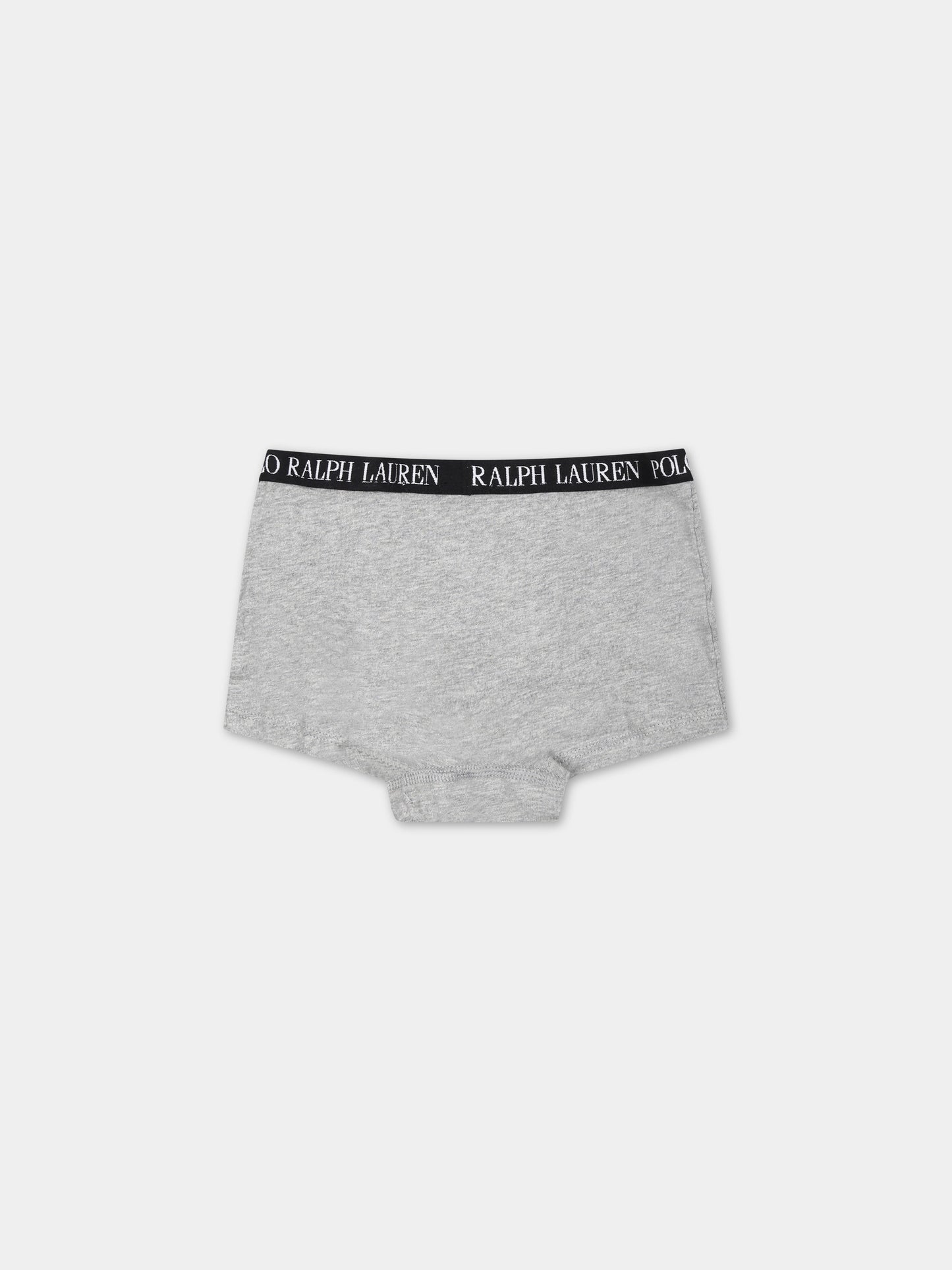 Set nero per bambino con logo,Ralph Lauren Kids,24SMRL4P5018 G9O