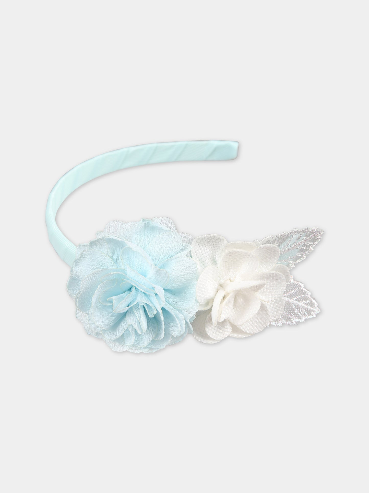 Cerchietto verde per bambina con fiori,Mayoral,10676 066