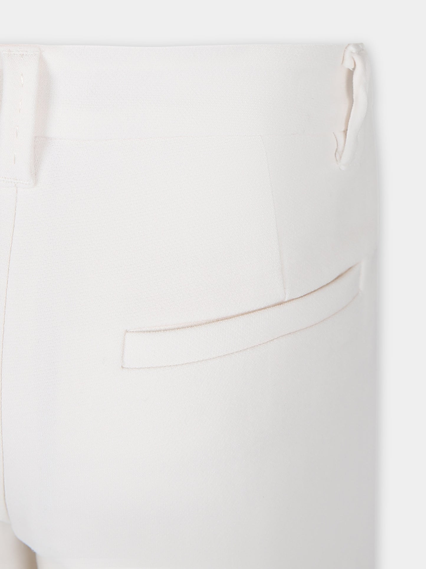 Pantaloni avorio per bambina,Max&co,MX0010 MX009 MAXP2F MX101