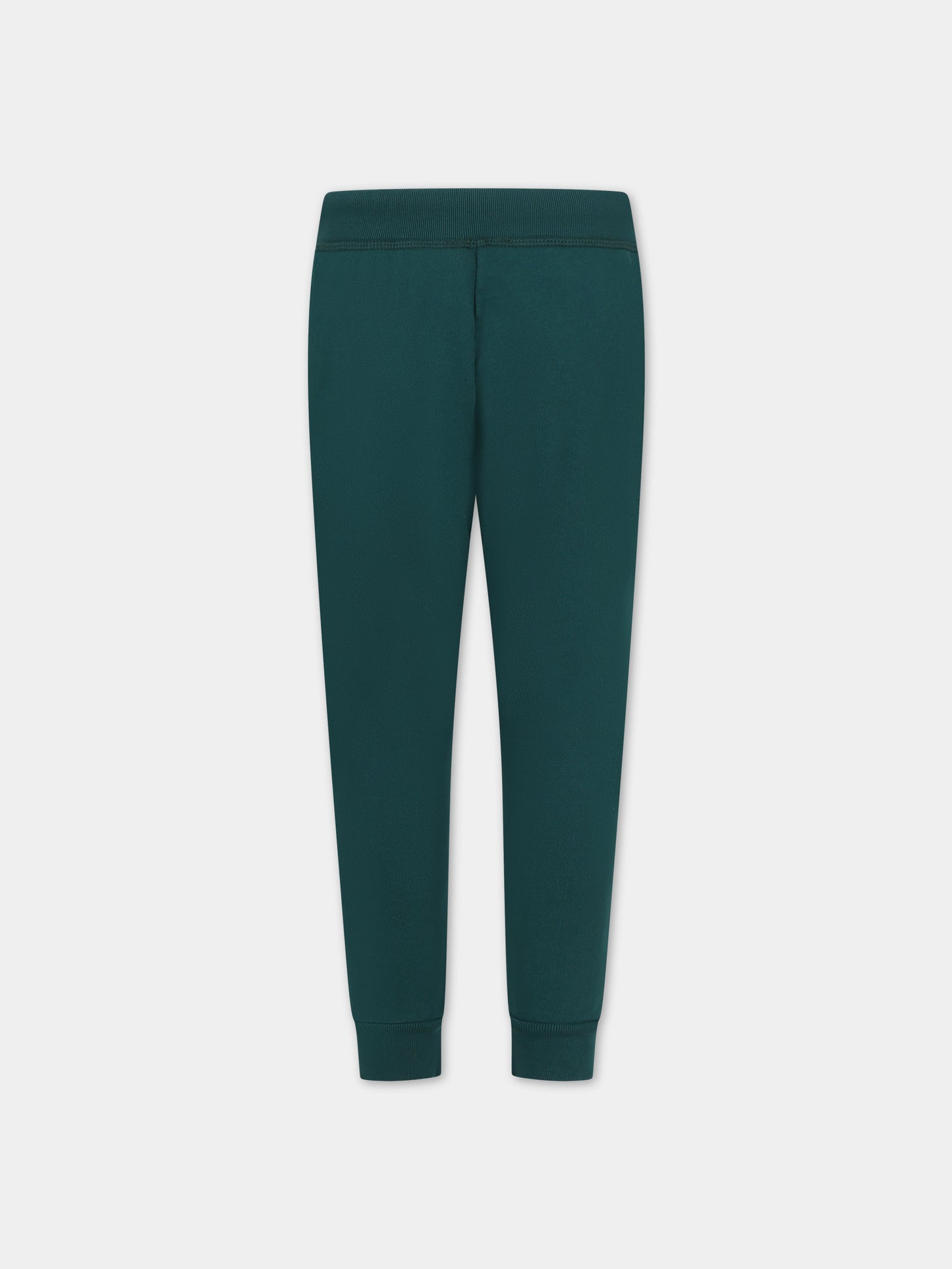 Pantaloni verdi per bambino con logo,Dsquared2,DQ1381 D002Y DQ522