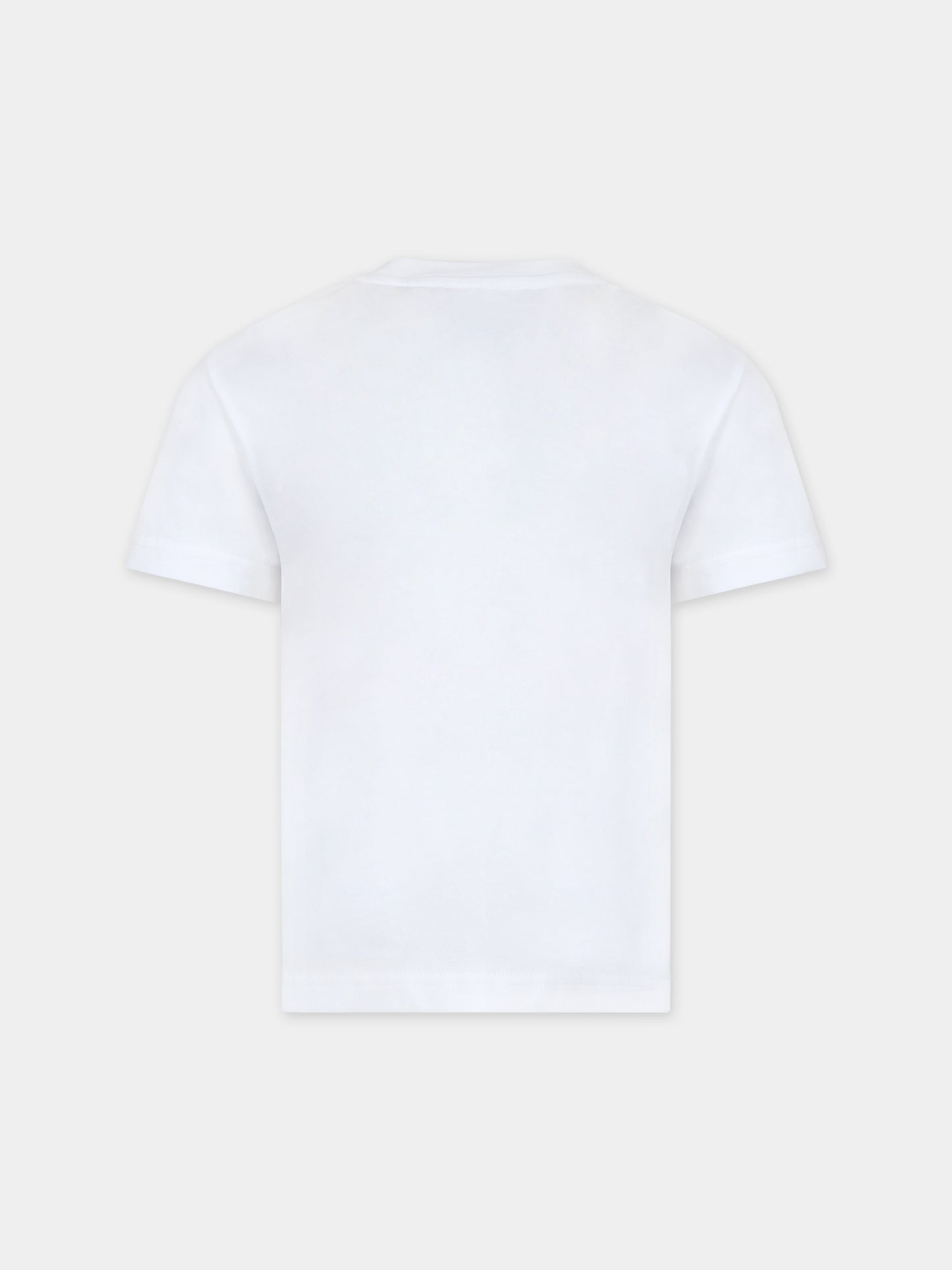 T-shirt bianca per bambini con logo,Givenchy Kids,H25460 10P