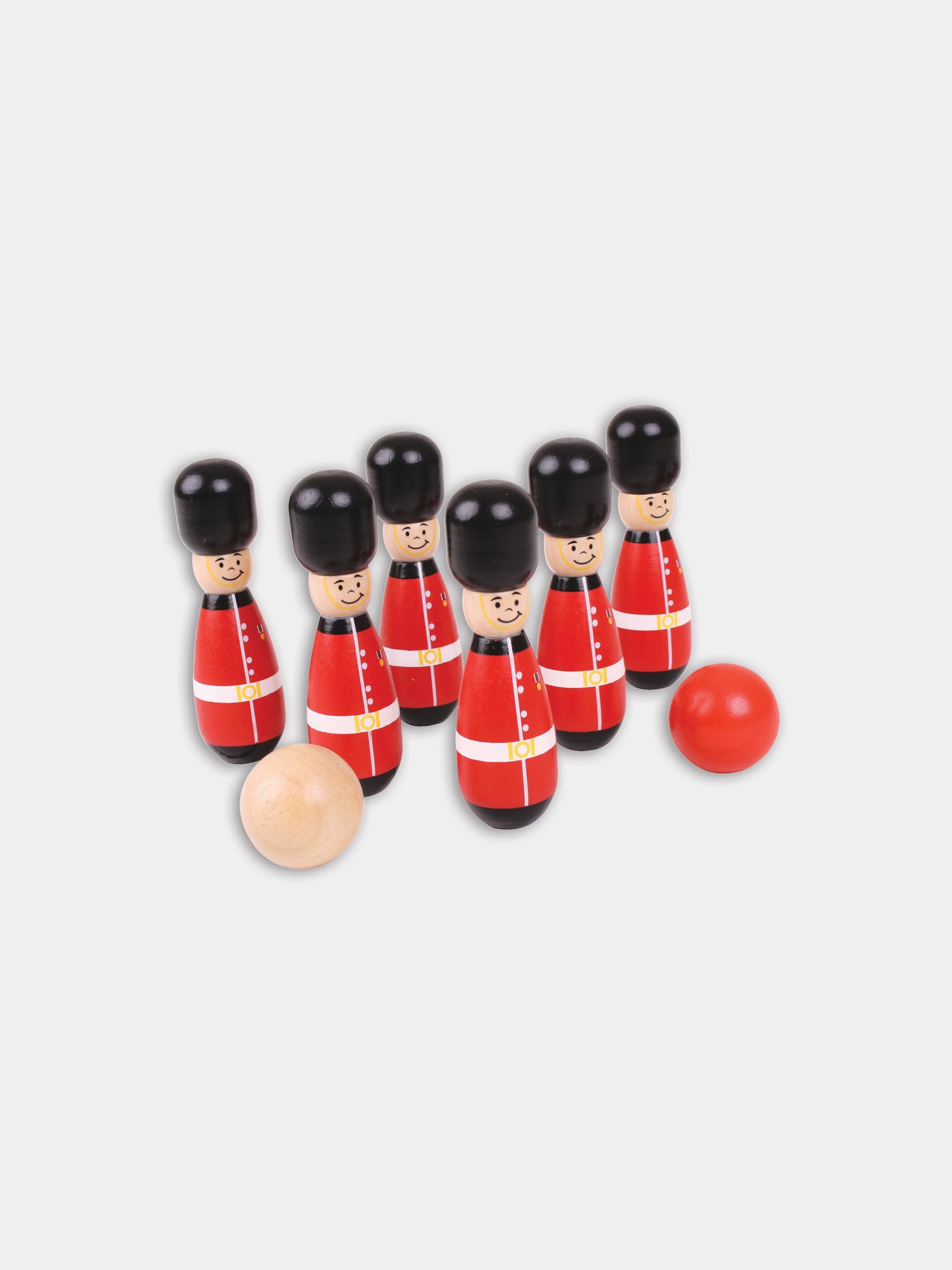 Set birilli rossi per bambini,Bigjigs,BJ647