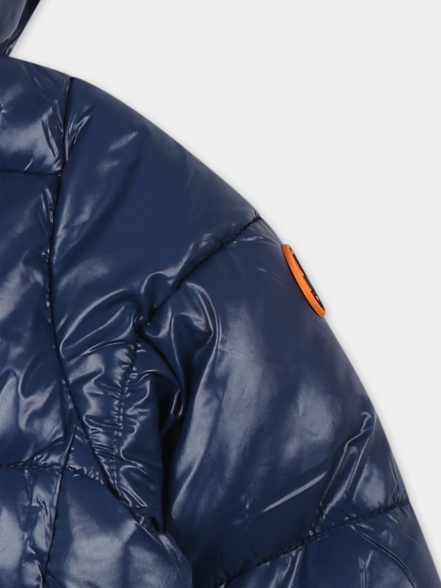 Piumino Jody blu per neonato con logo,Save The Duck Kids,I30004X LUCK19 90044