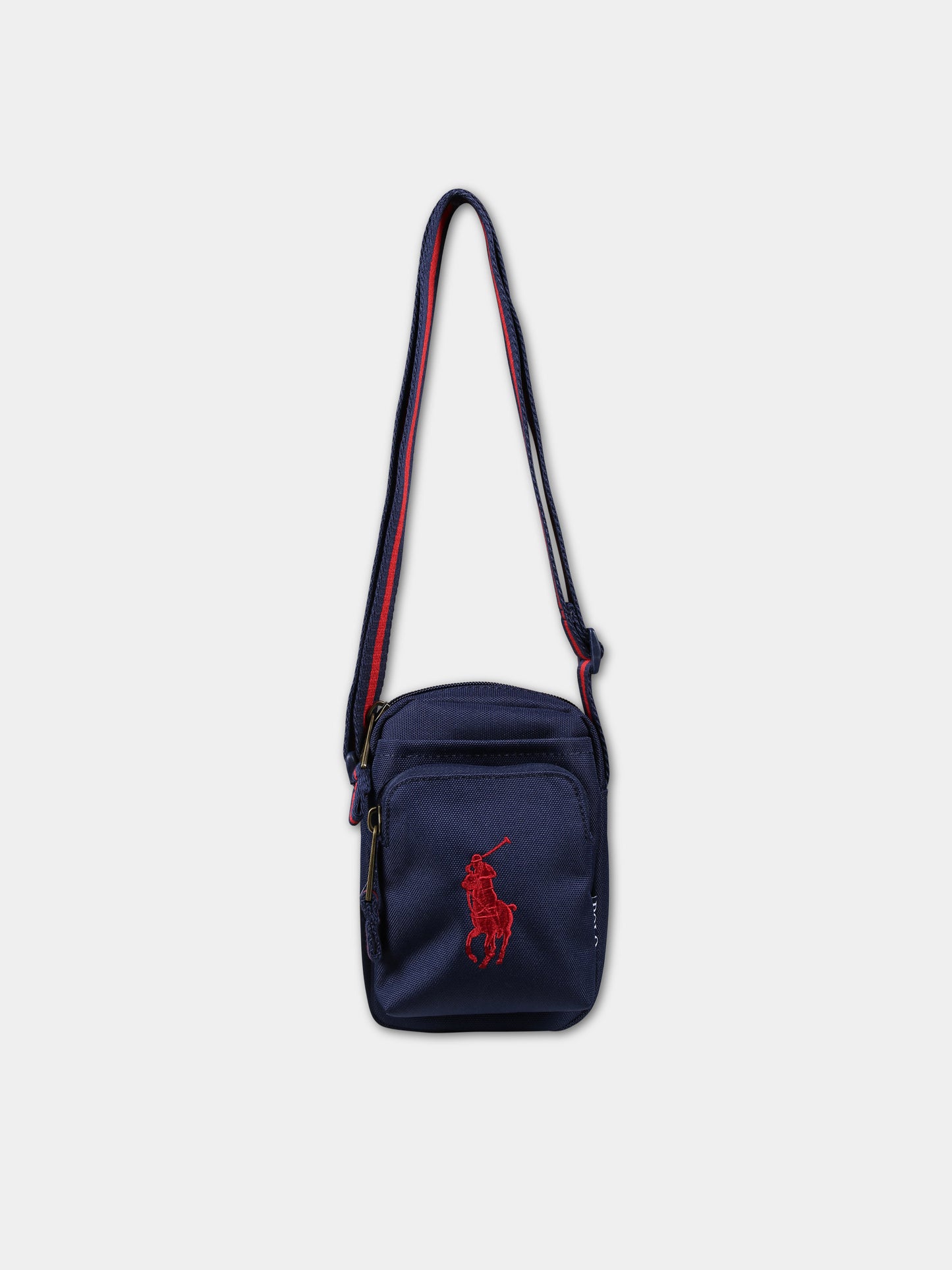 Borsa blu per bambina con logo,Ralph Lauren Kids,23WRL9AR011 BCV