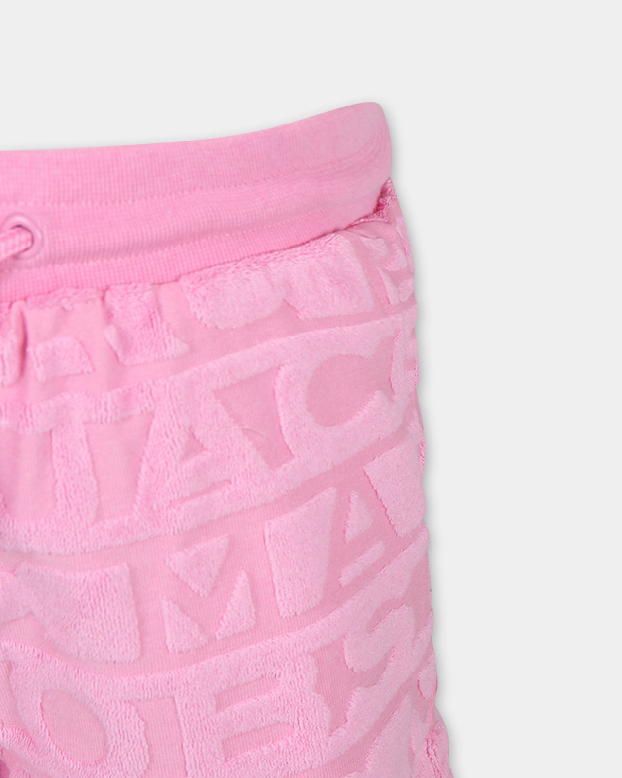 Shorts rosa per bambina con logo,Marc Jacobs,W14311 44G