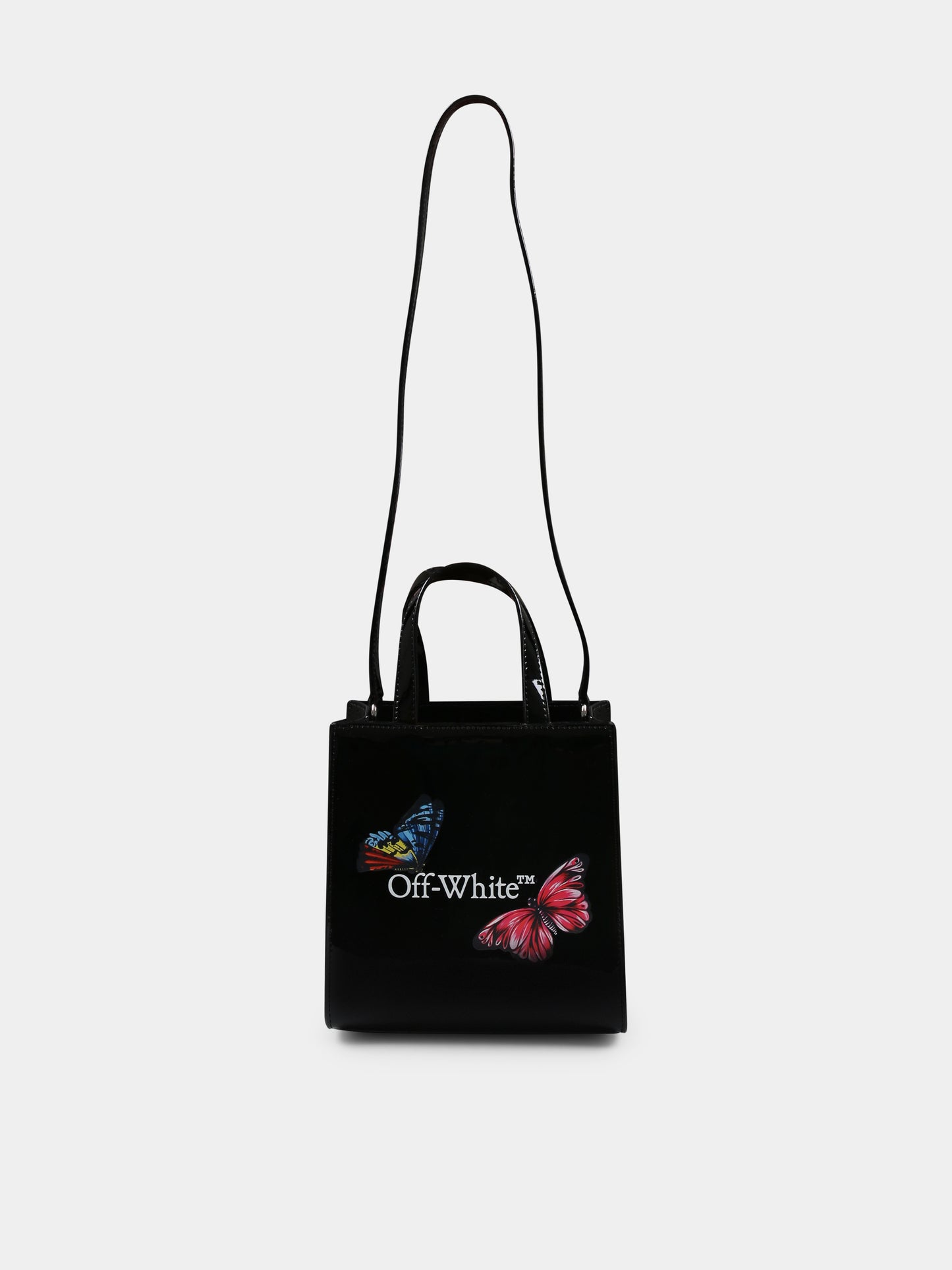 Black bag for girl with logo
