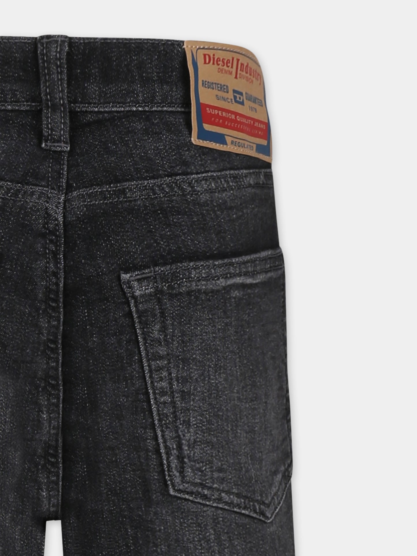 Jeans neri per bambino,Diesel,J00994 KXBPE K02