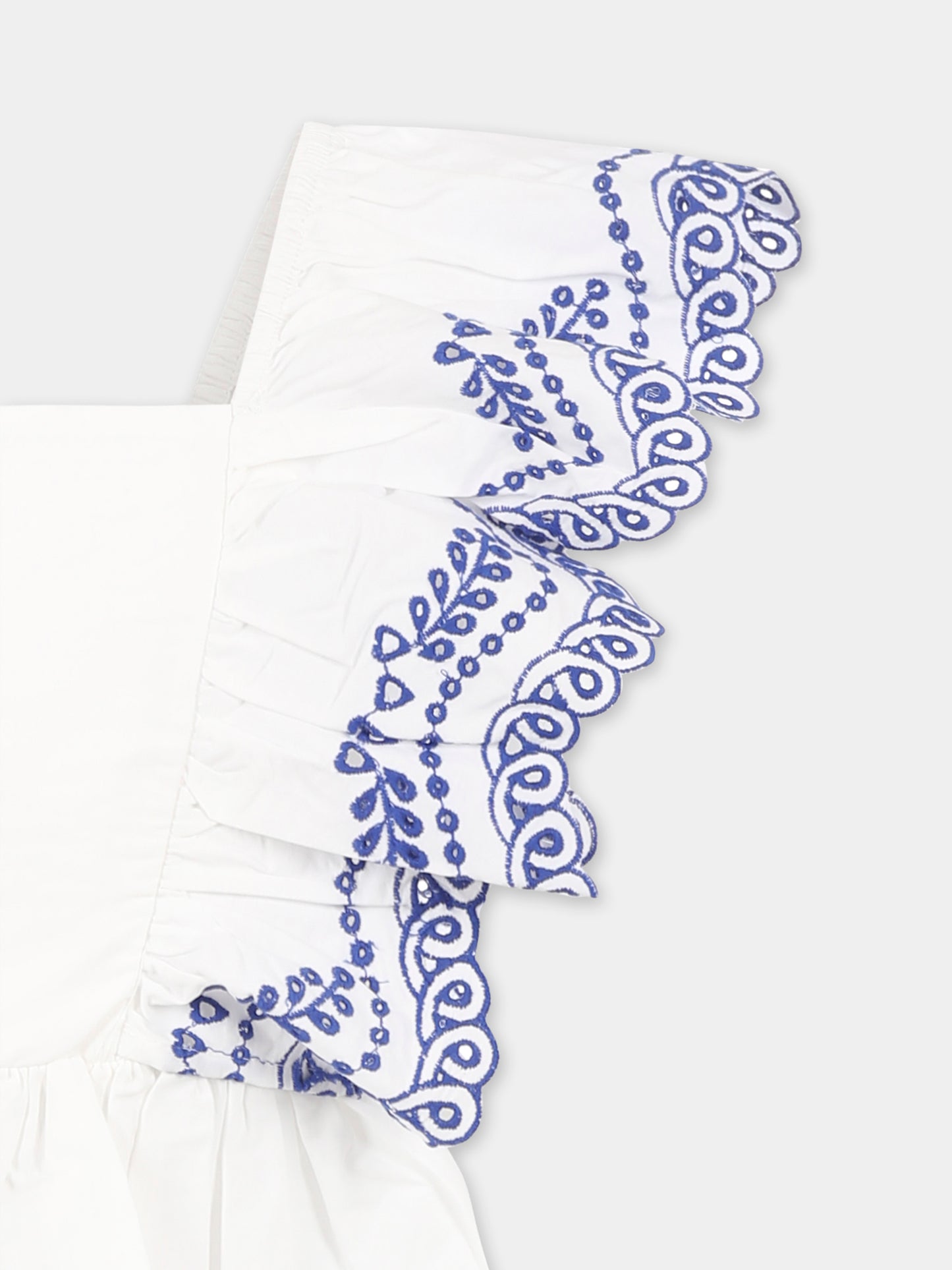 Top crop Rosamond bianco per bambina,Molo,2S25C304 5474