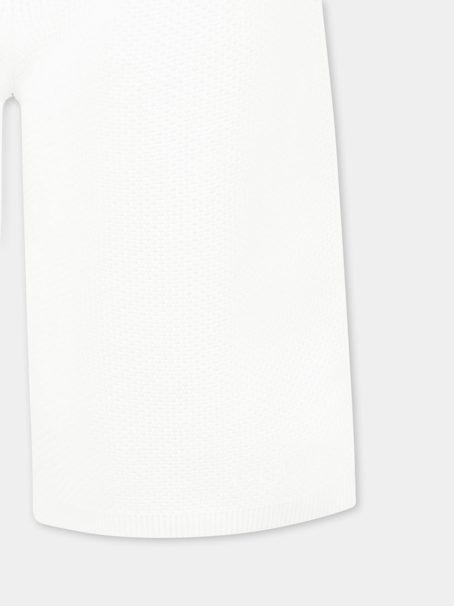 White shorts for kids with Web detail