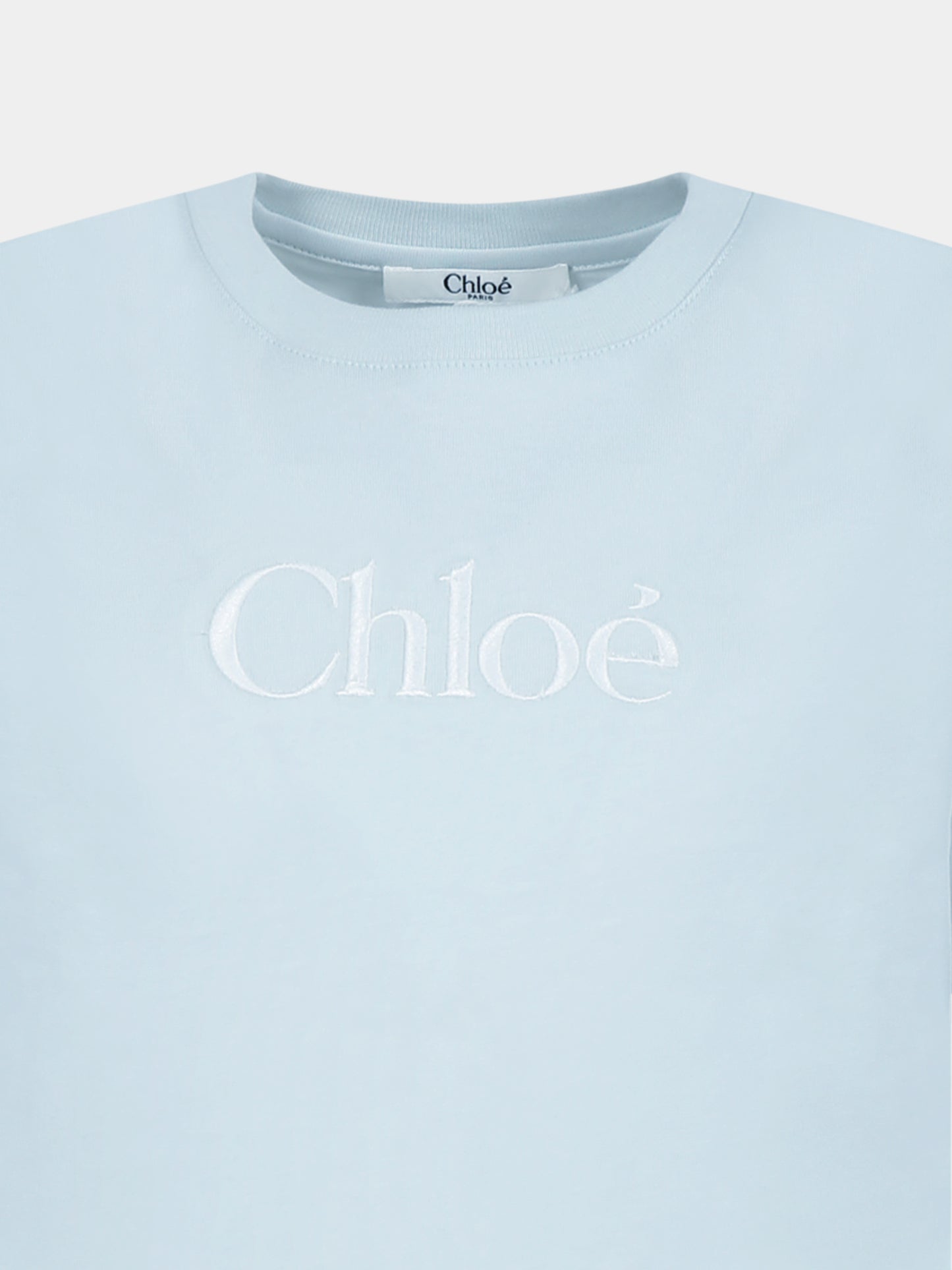 Green t-shirt for girl with logo