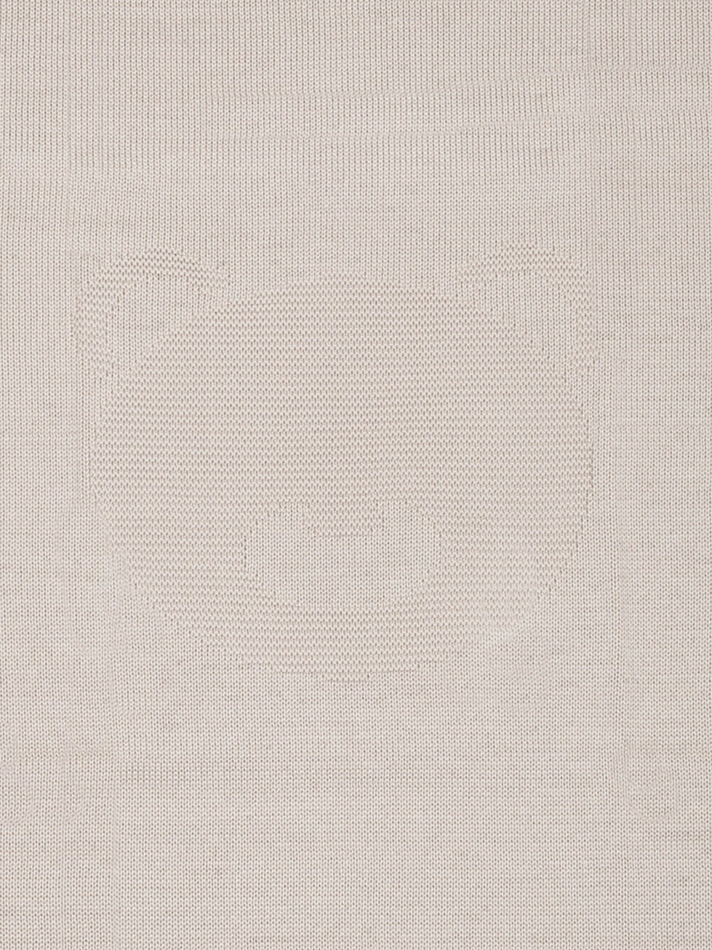 Beige blanket for babykids with bear
