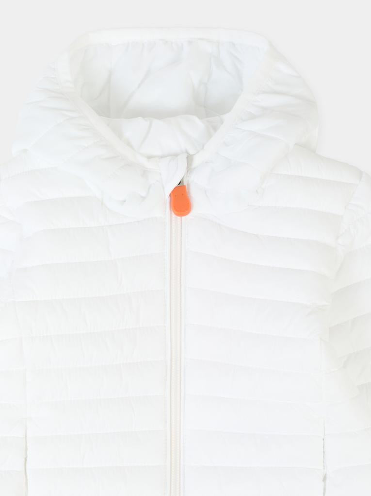 Piumino Nene bianco per neonato con logo,Save The Duck Kids,I30003X GIGA20 00000