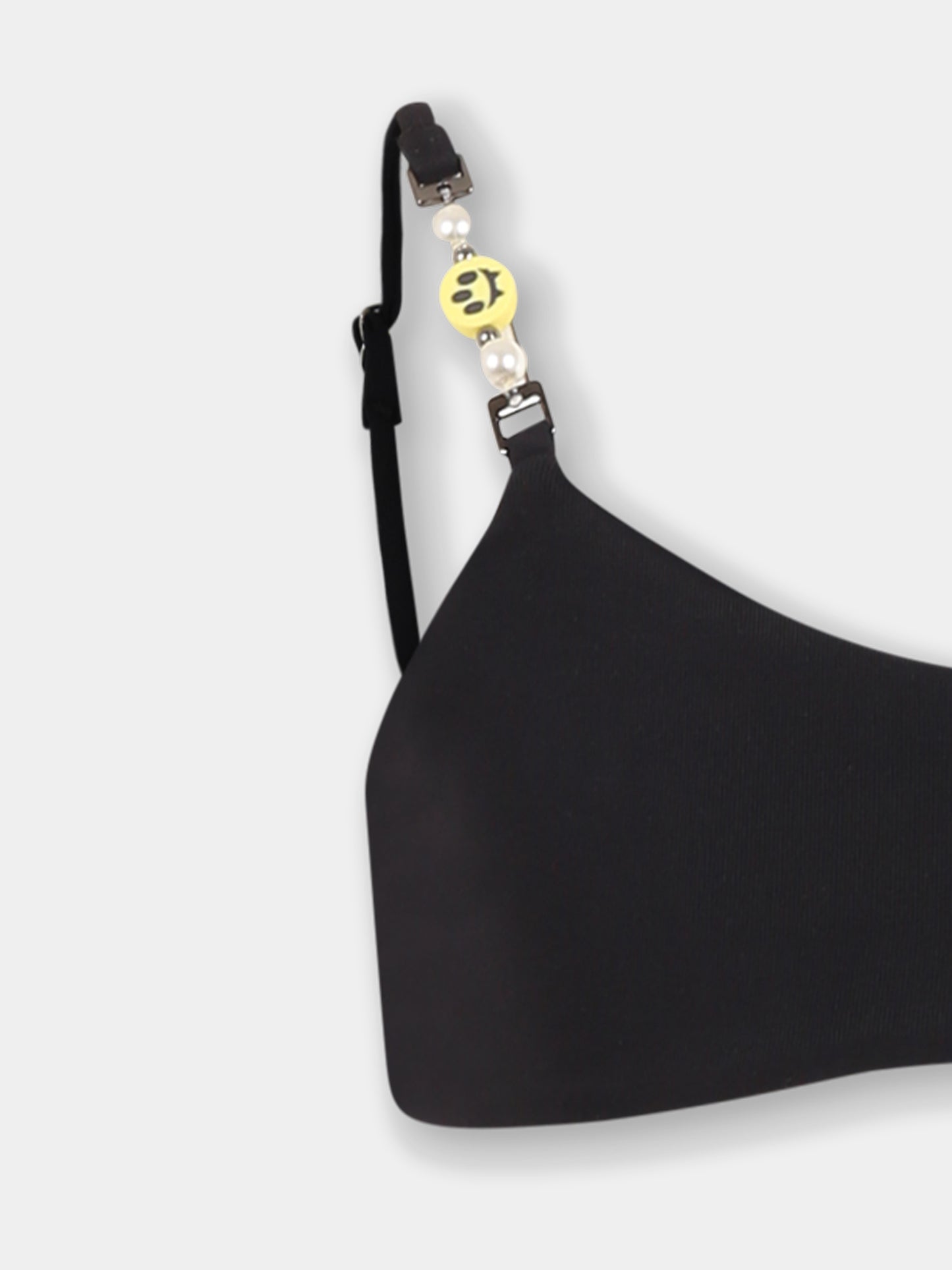 Bikini nero per bambina con logo e smile,Barrow,S5BKJGSB173 110