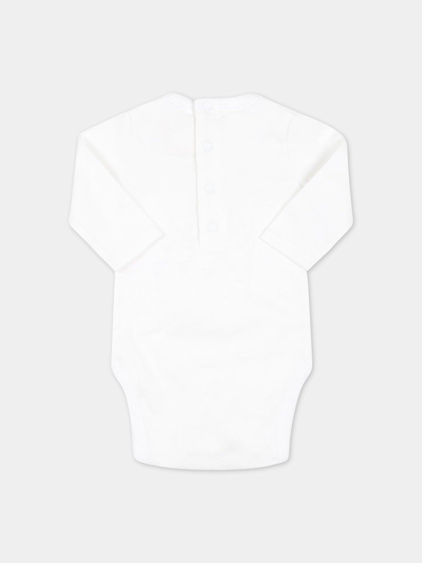 Set bianco per neonati con cuori,Givenchy Kids,H98154 10B