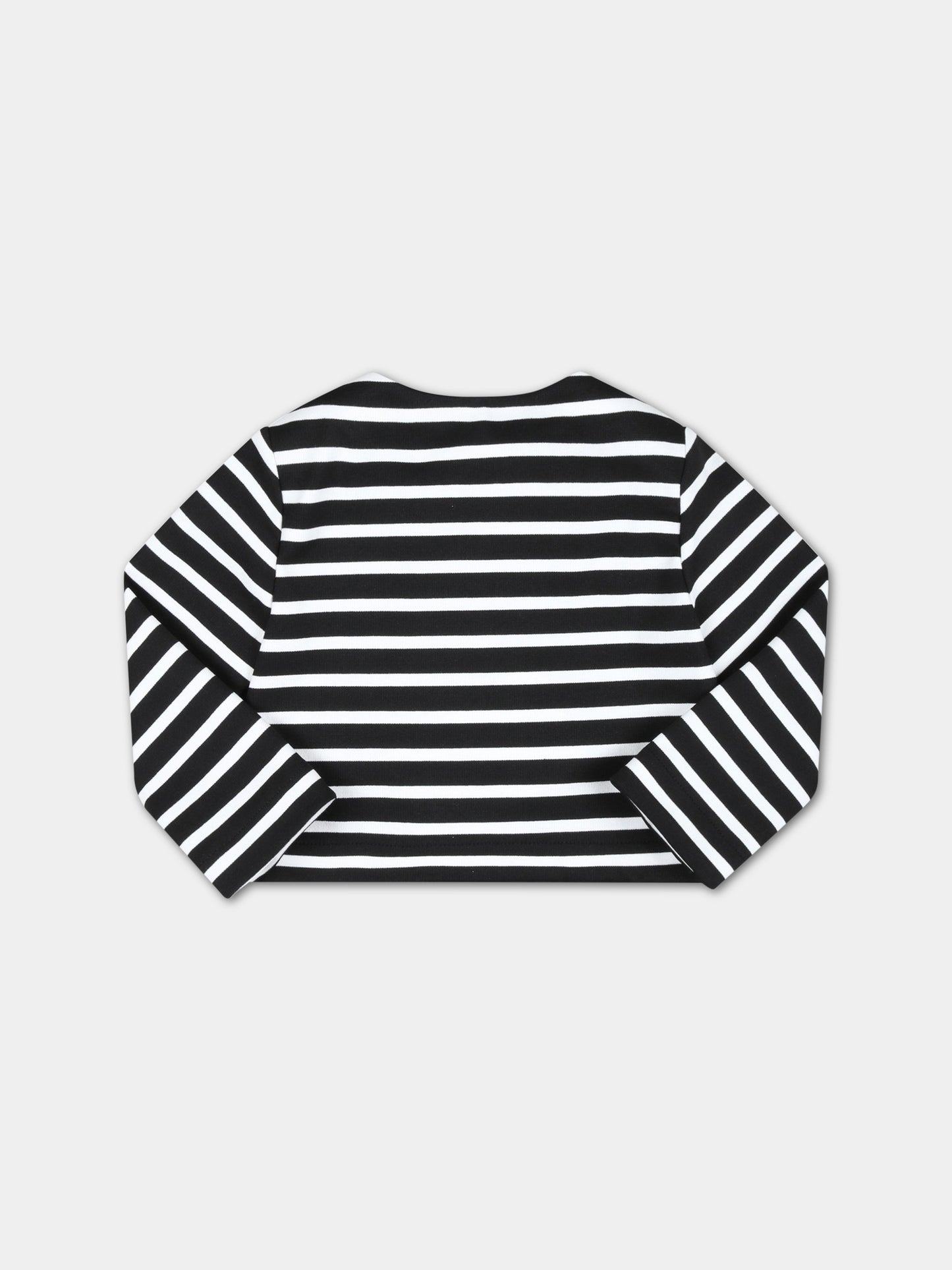 Giacca multicolor per neonata con iconici bottoni,Balmain Kids,BS2014 J0243 100NE