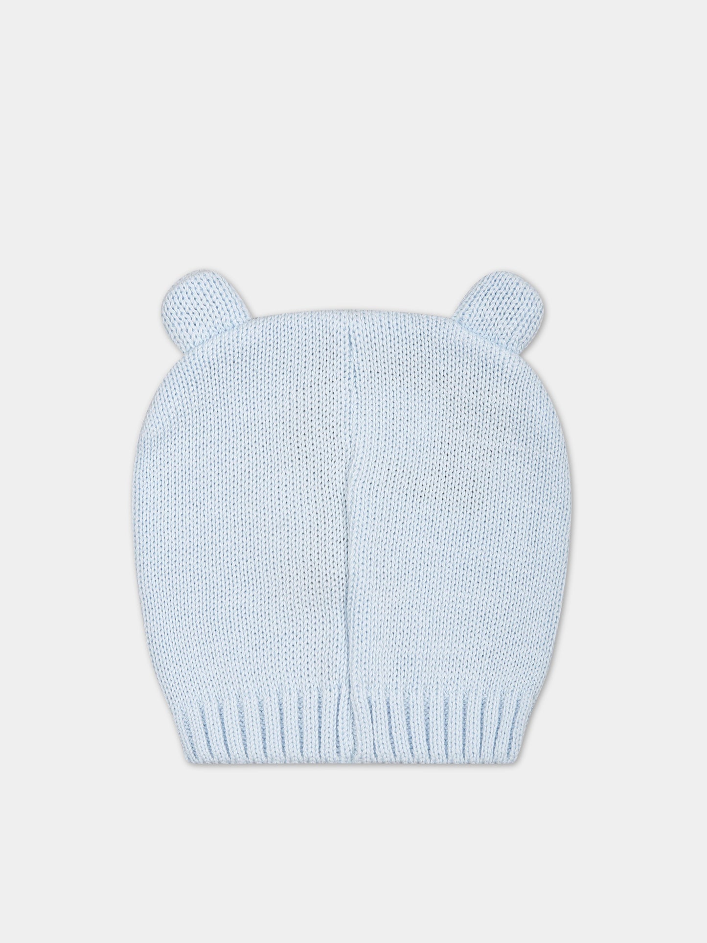 Cappello celeste per neonato,Little Bear,6128 CIELO