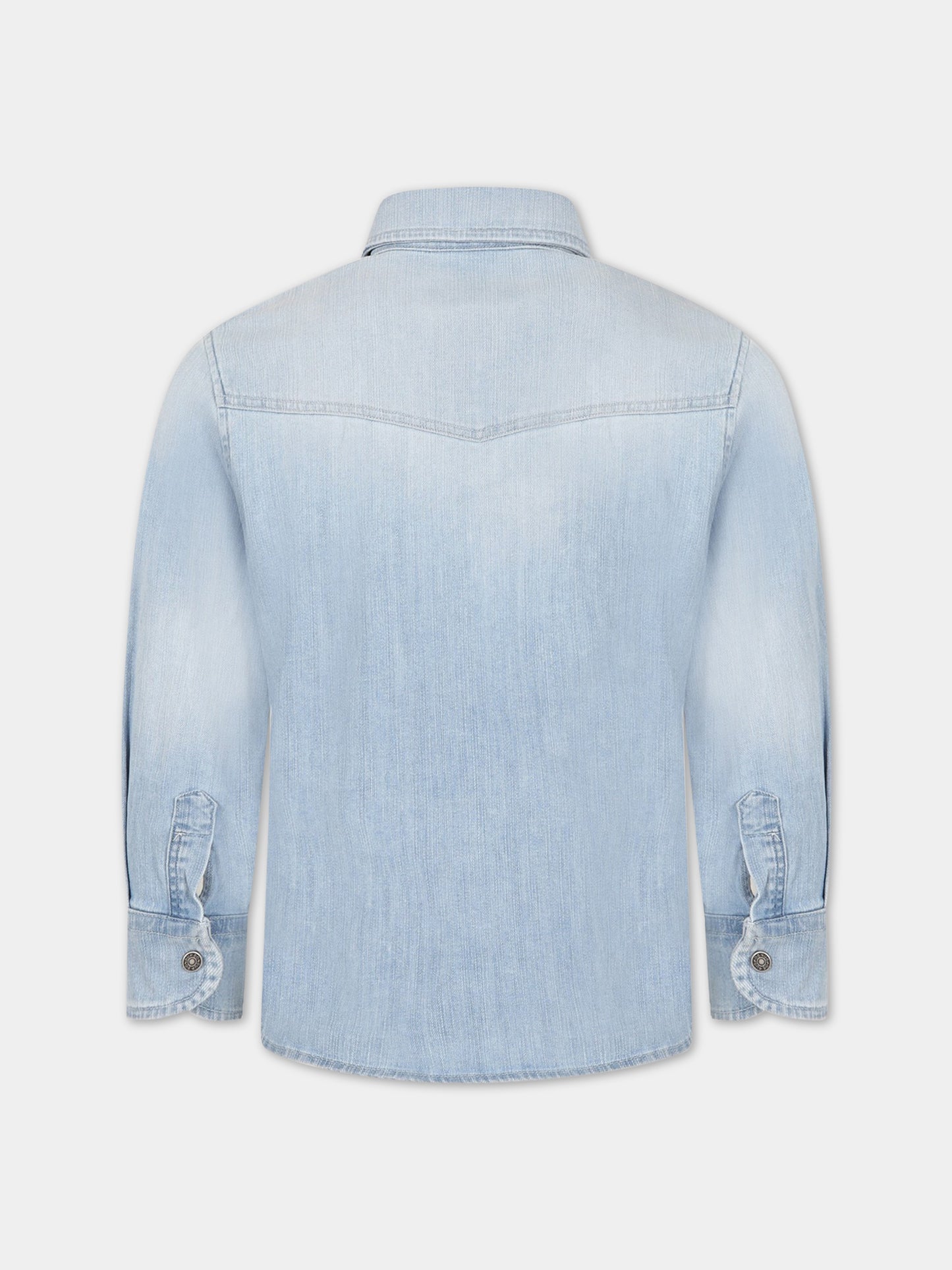 Camicia denim per bambino,Dondup Kids,DMCA91C DS041 4012