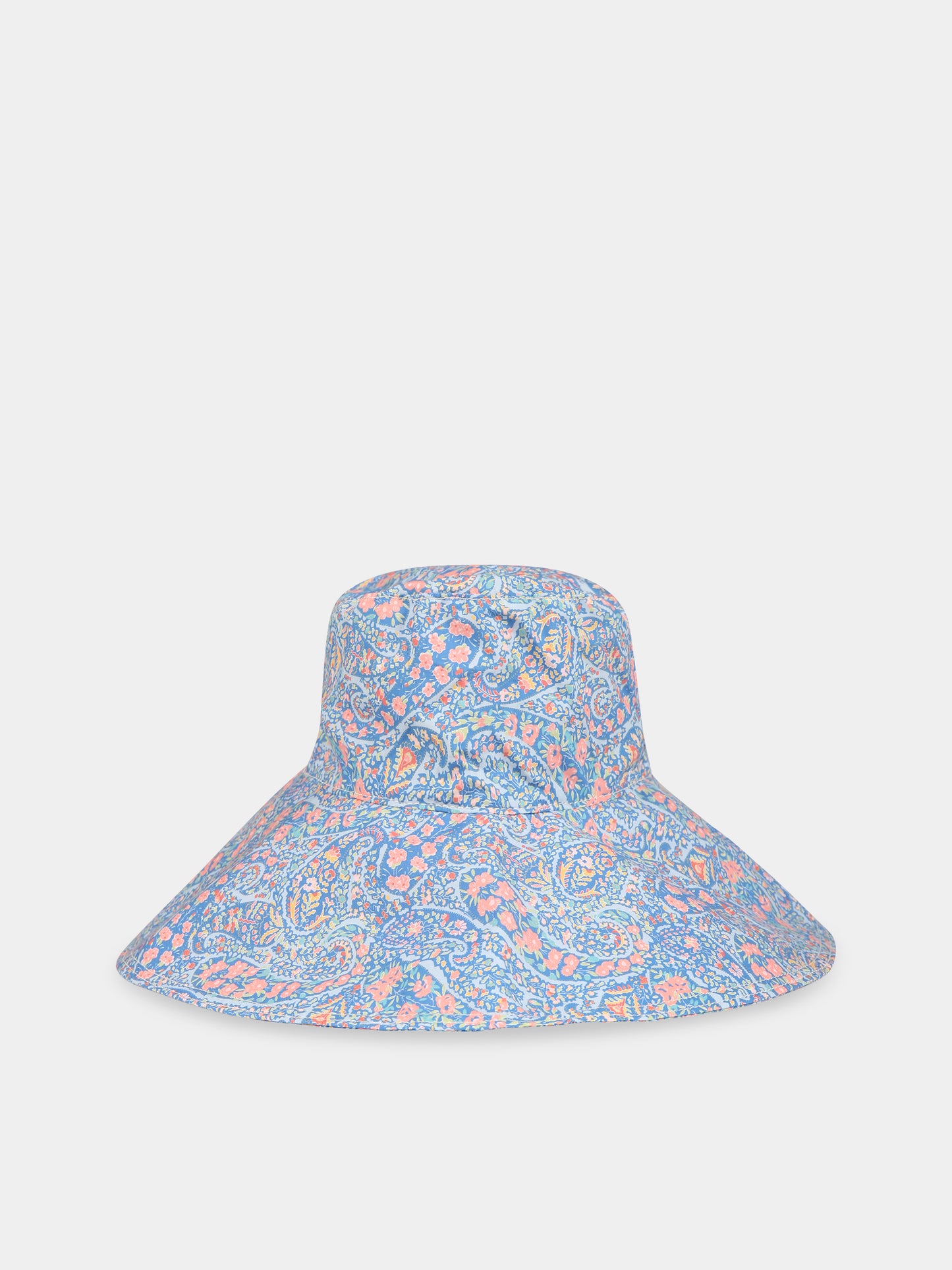 Cloche blu per bambina con stampa liberty Bourton Bloom,The New Society,S23 ACC WV01 ALBERTINA