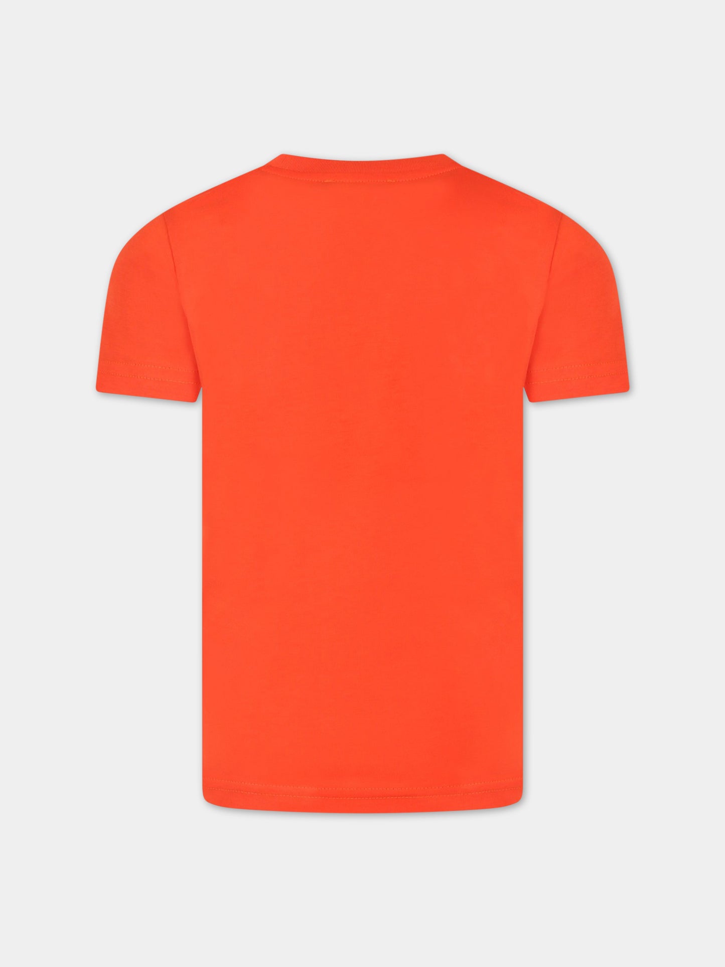 T-shirt rossa per bambino con logo,Dsquared2,DQ1359 D00MV DQ221