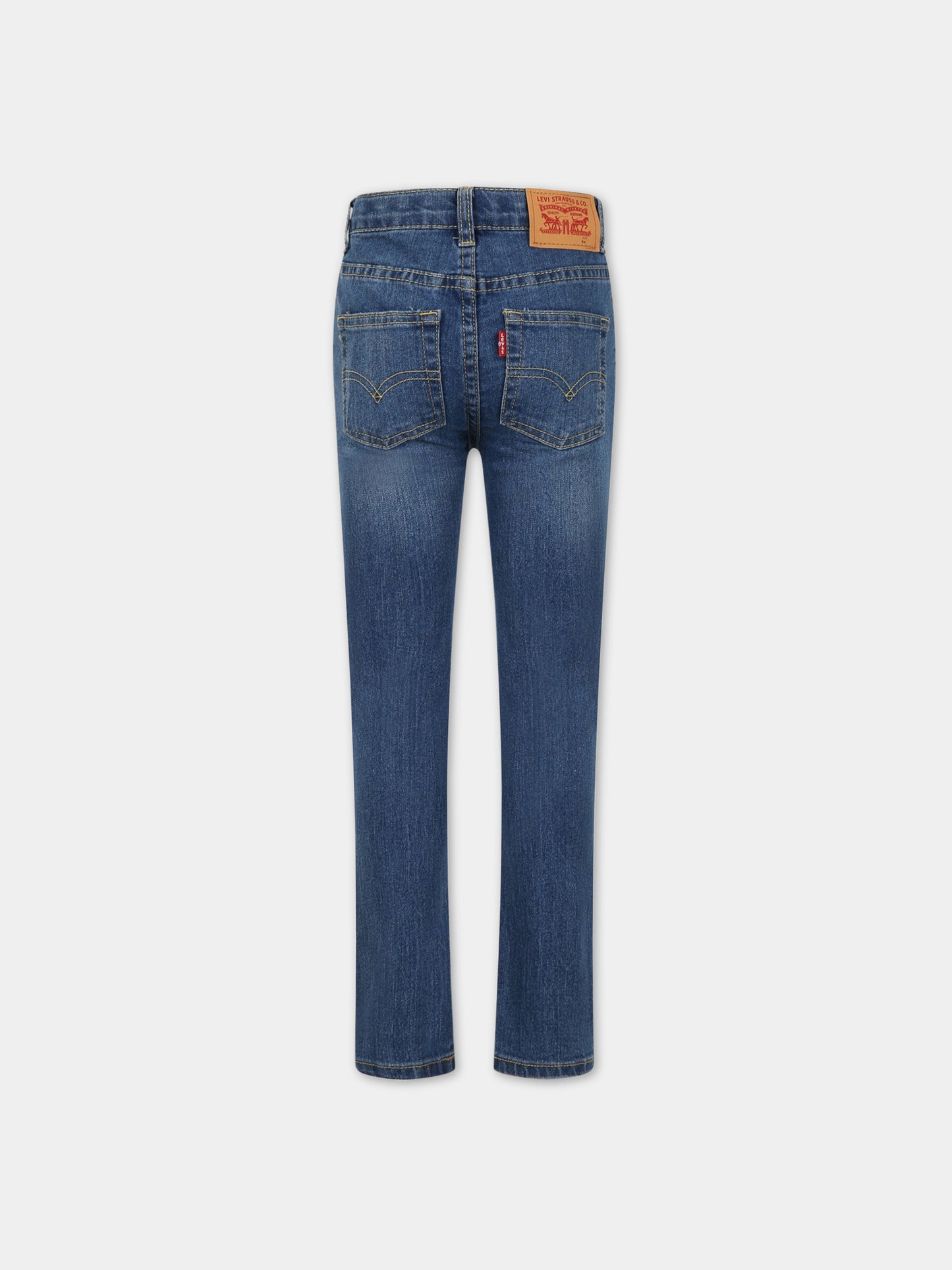 Jeans blu per bambino con logo,Levi's Kids,LK8EC214 8EC214 M8T