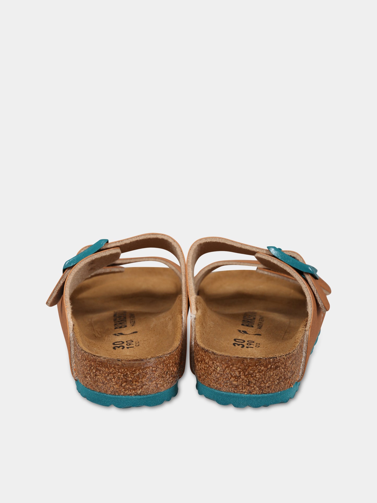 Sandali marroni Arizona Kids BS per bambini con logo,Birkenstock,1023432
