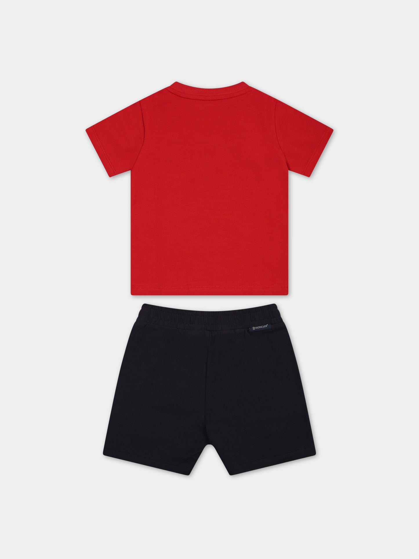 Completo sportivo multicolor per neonato,Moncler Kids,951 8M00027 8790N 455