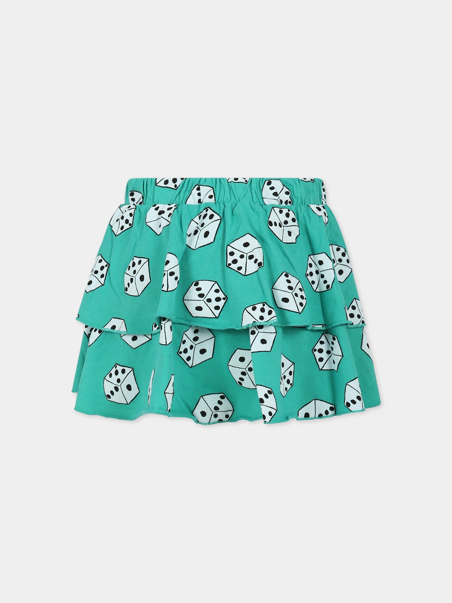 Gonna multicolor per bambina con stampa,Weekend House Kids,761