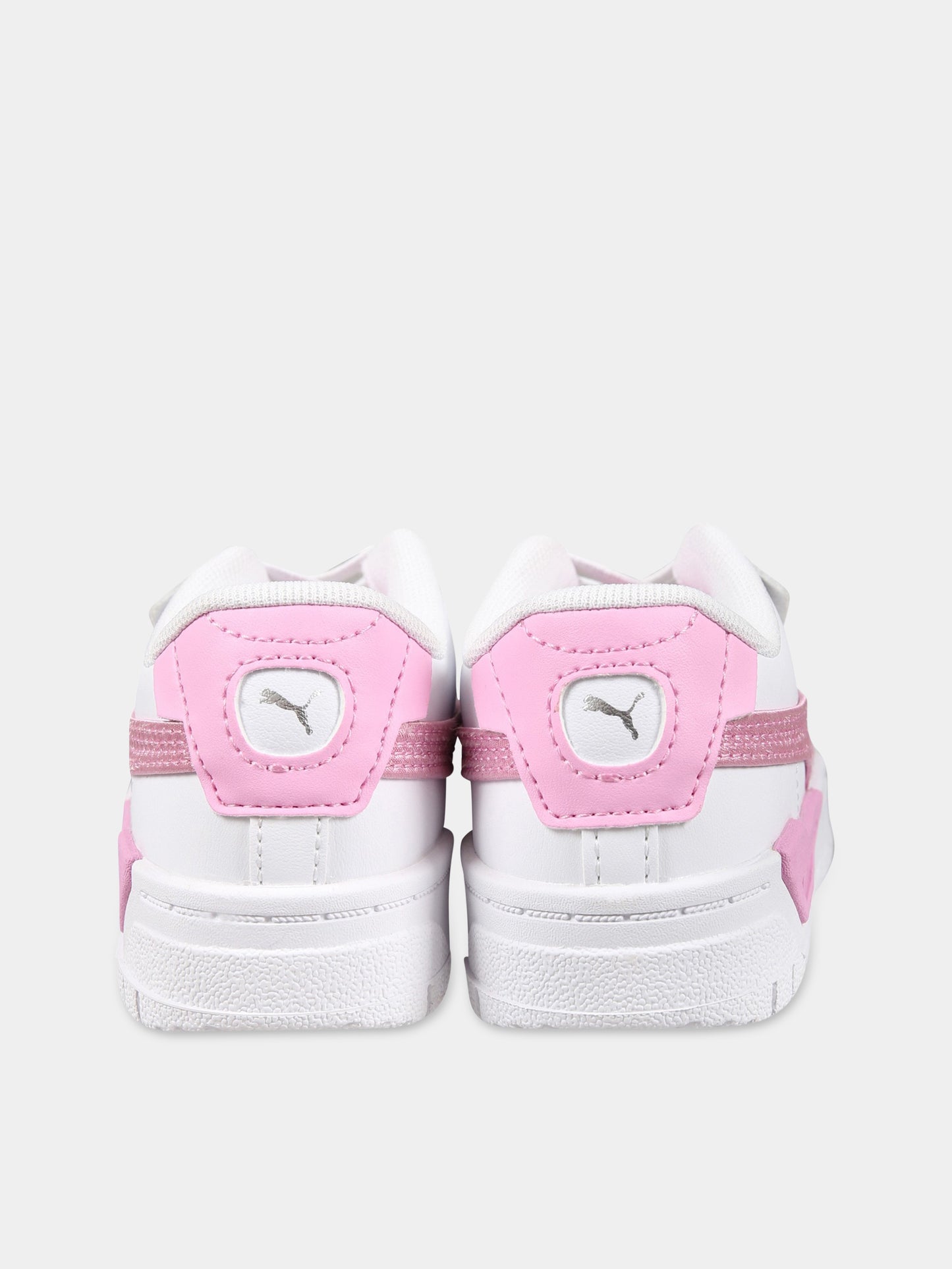Sneakers bianche per bambina con logo,Puma,PU386075 386075 03