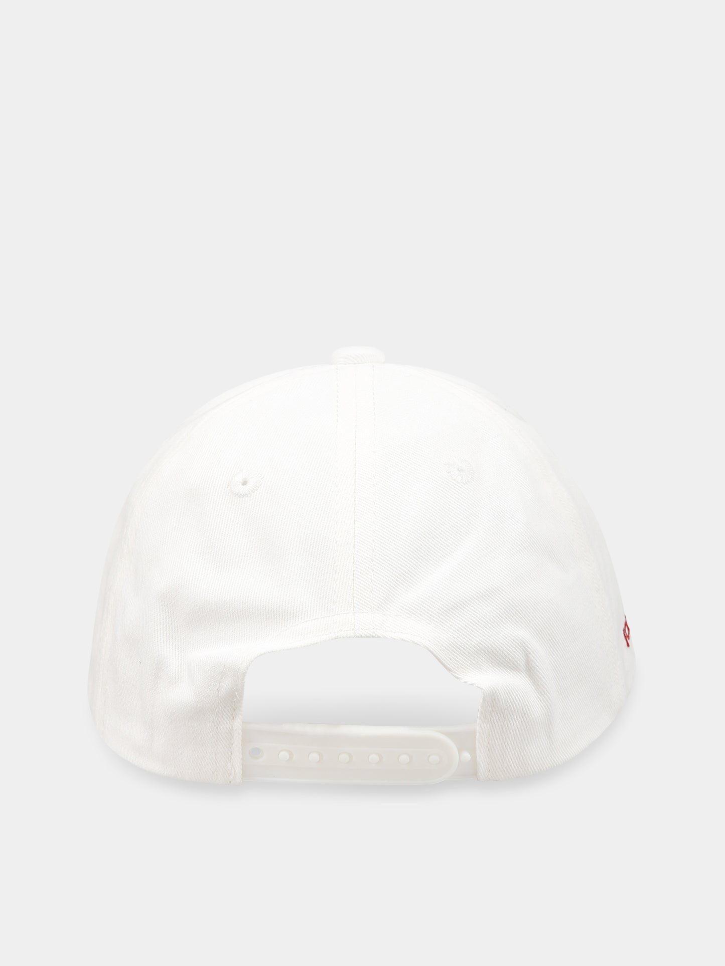 Cappello bianco per bambini con scritta Star camp e logo rosso,Raquette,TCAP 001 81