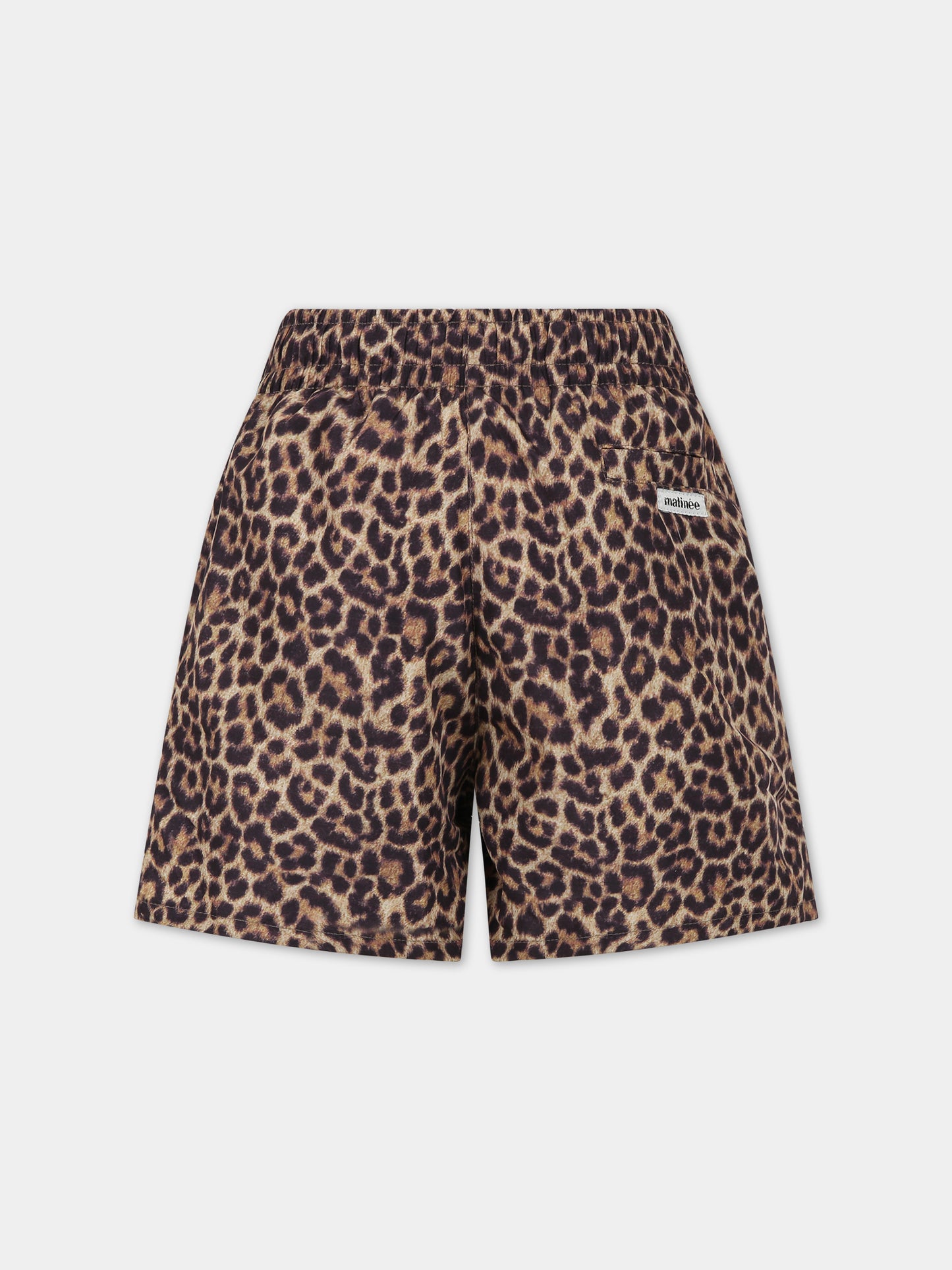 Boxer mare marrone per bambino con logo,Matineè,BBM4028 PETIT ALEXANDRE MACULATO