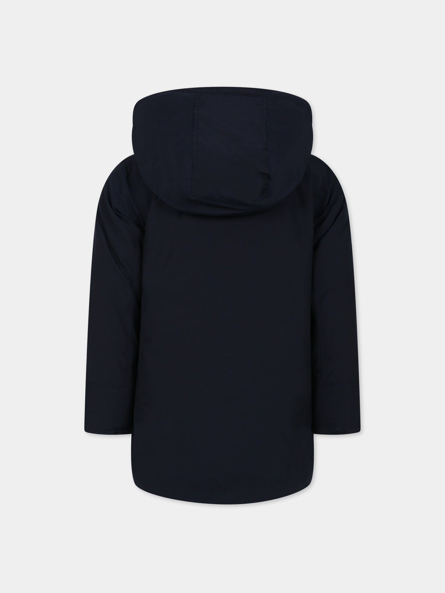 Arctic Parka blu per bambina con logo,Woolrich Kids,CFWKOU0223FRUT0641 MLB