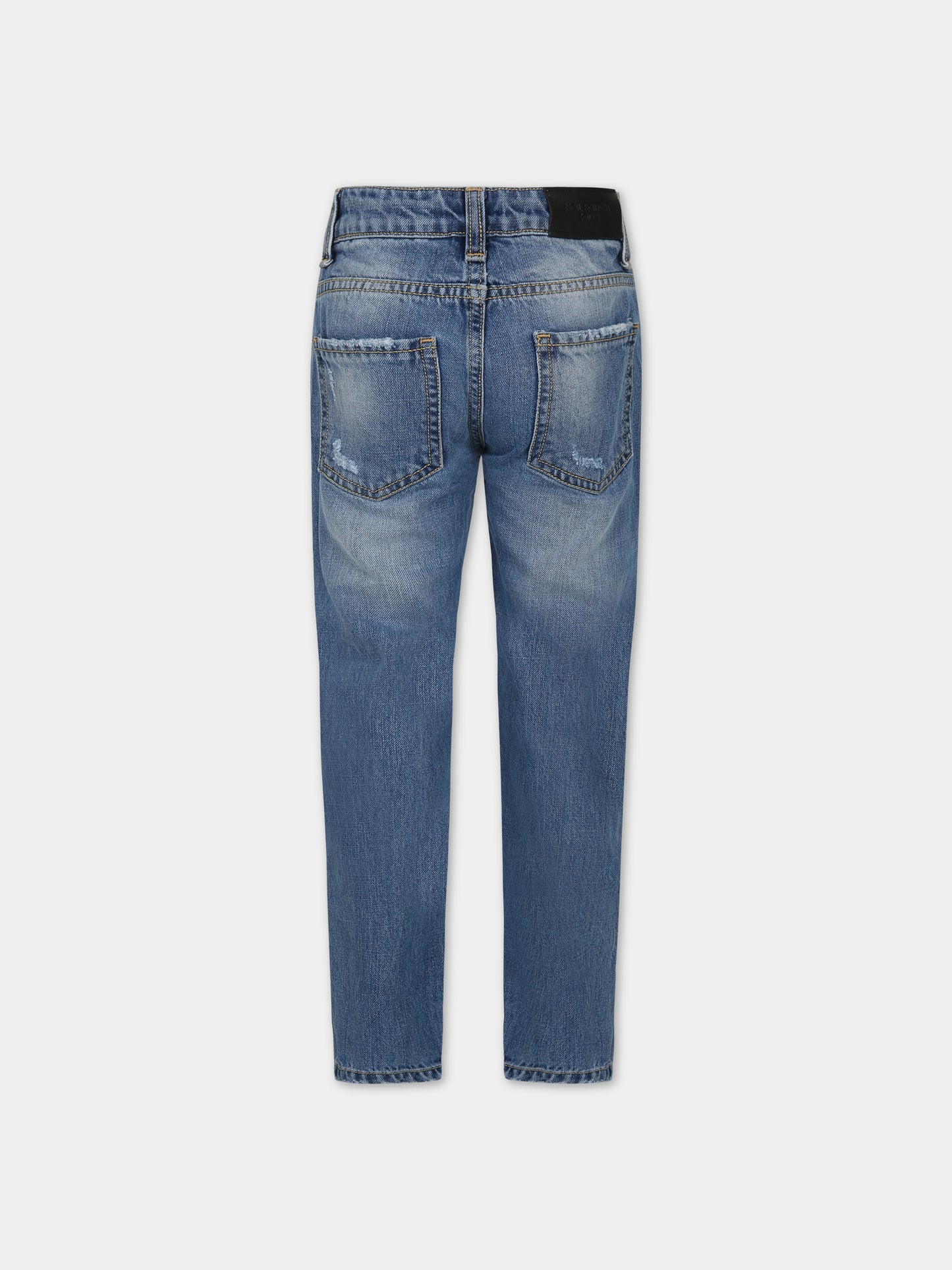 Jeans celeste per bambino,Neil Barrett Kids,033573 126