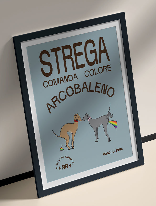 Poster Pride Month multicolor per bambini,Rivoluzione Romantica X Coccolebimbi,POSTER