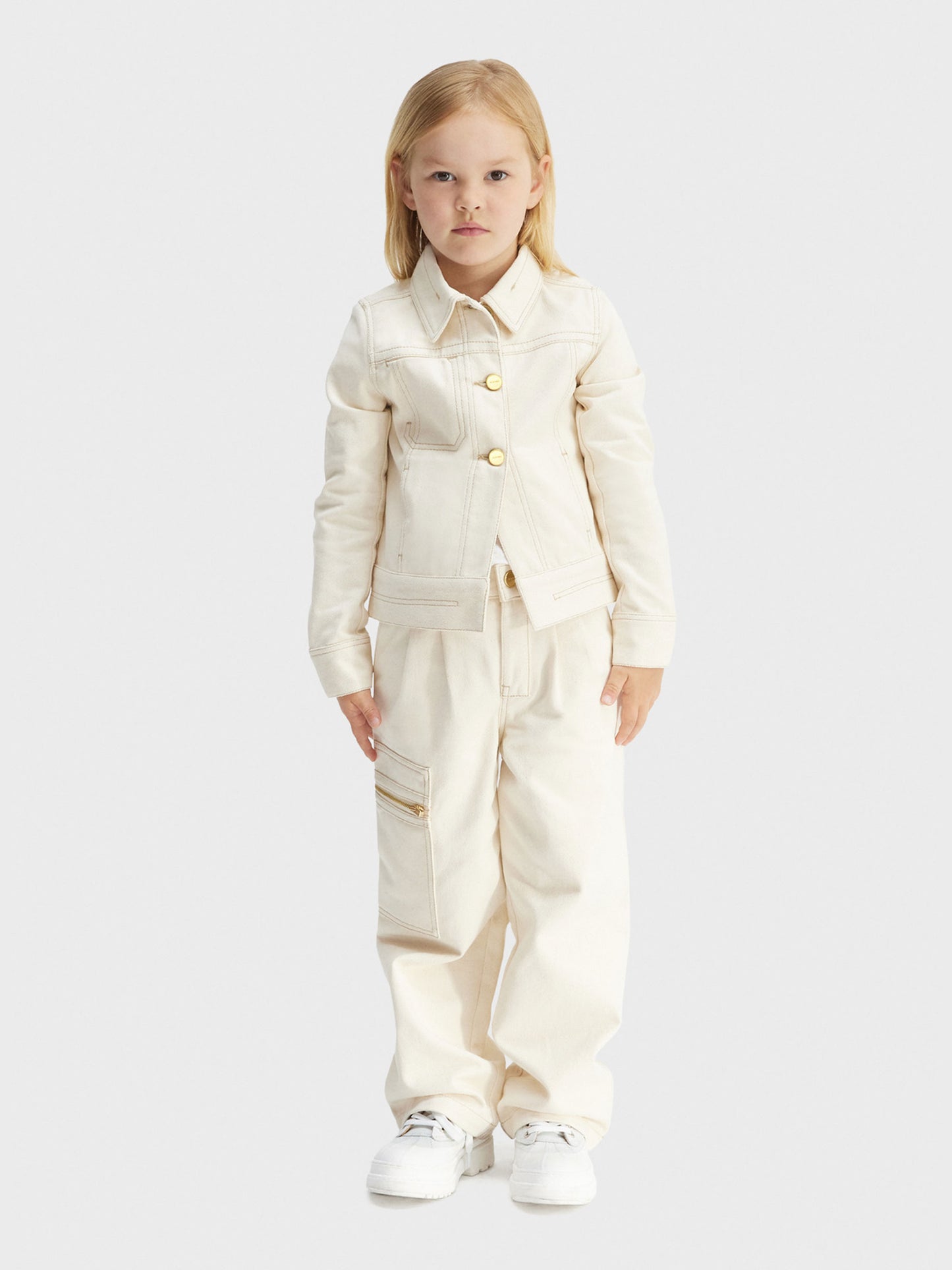 Ivory 'Le de Nîmes Bambino grande' jeans for girl
