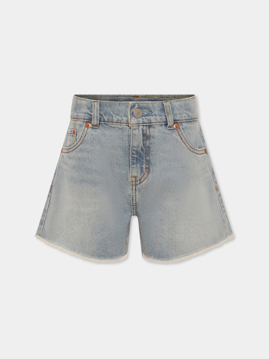 Denim shorts for girl