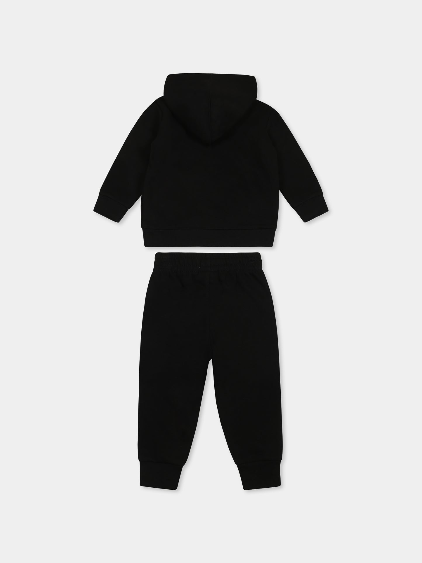 Black suit for babykids with logo