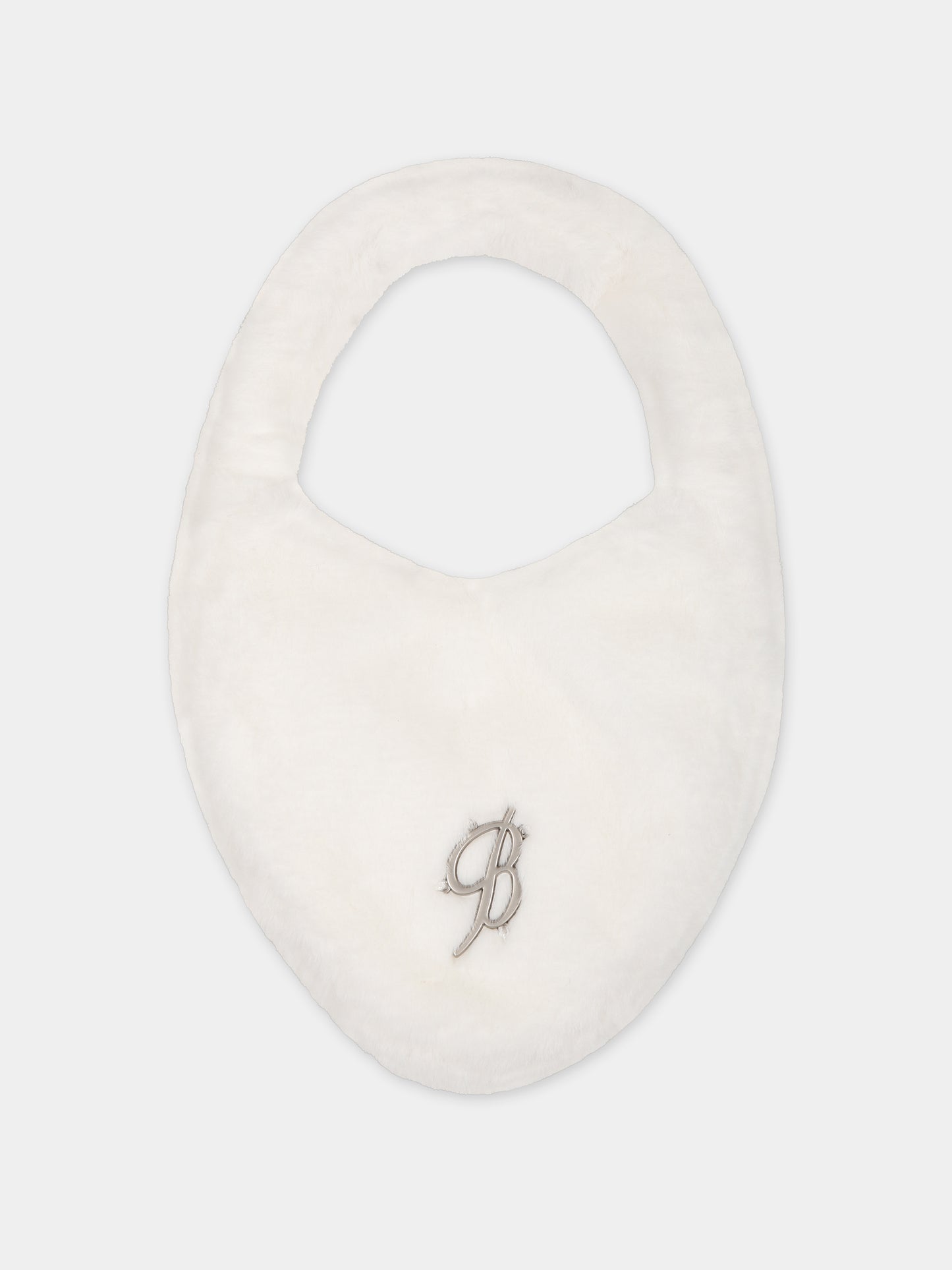 White bag for girl with logo