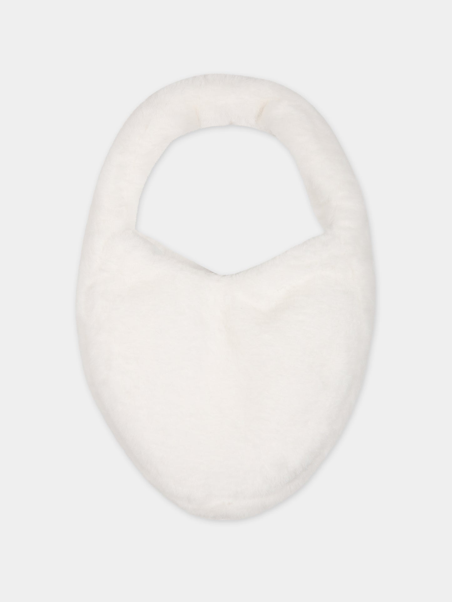 White bag for girl with logo