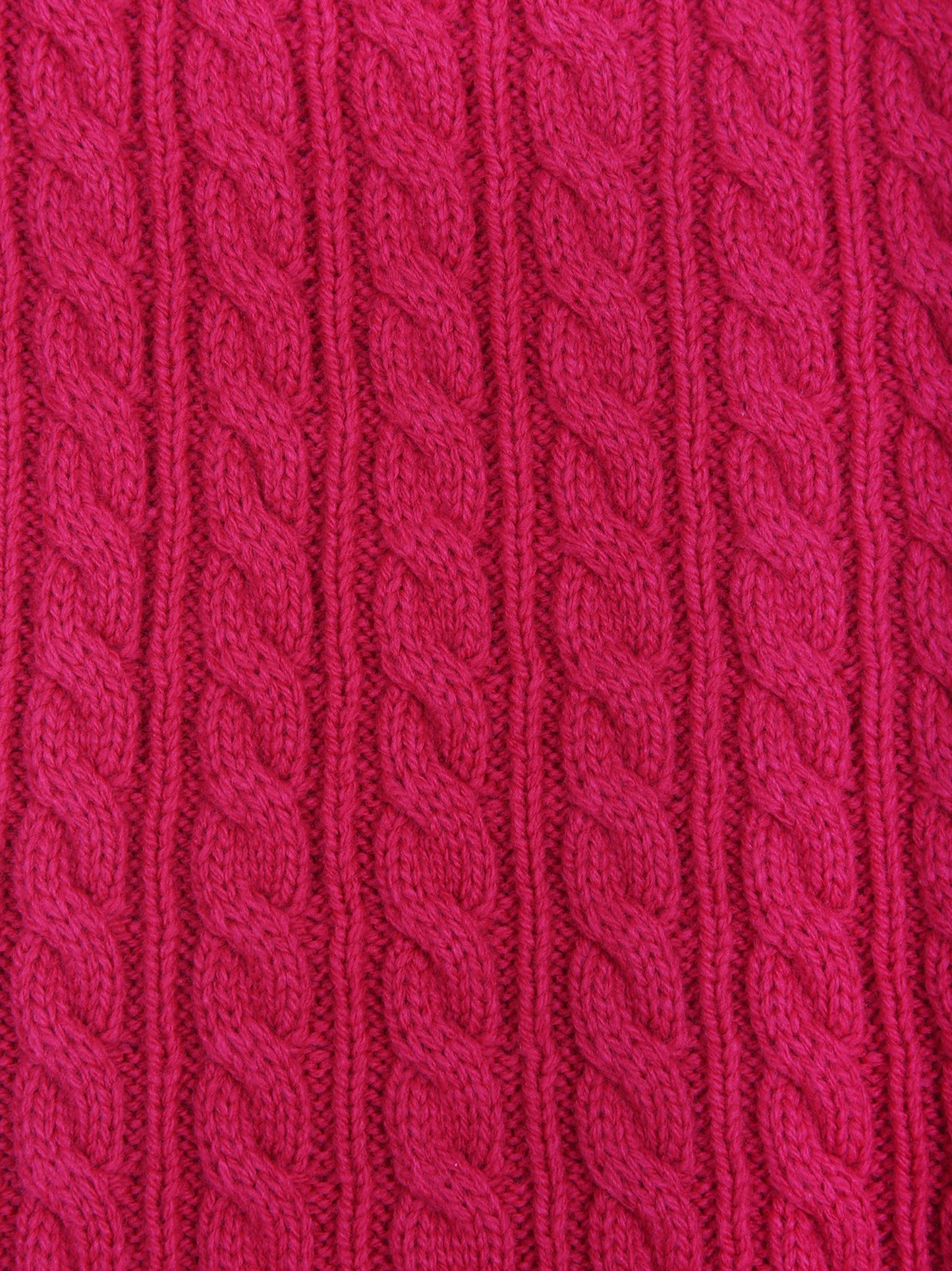 Fuchsia scarf for girl with logo