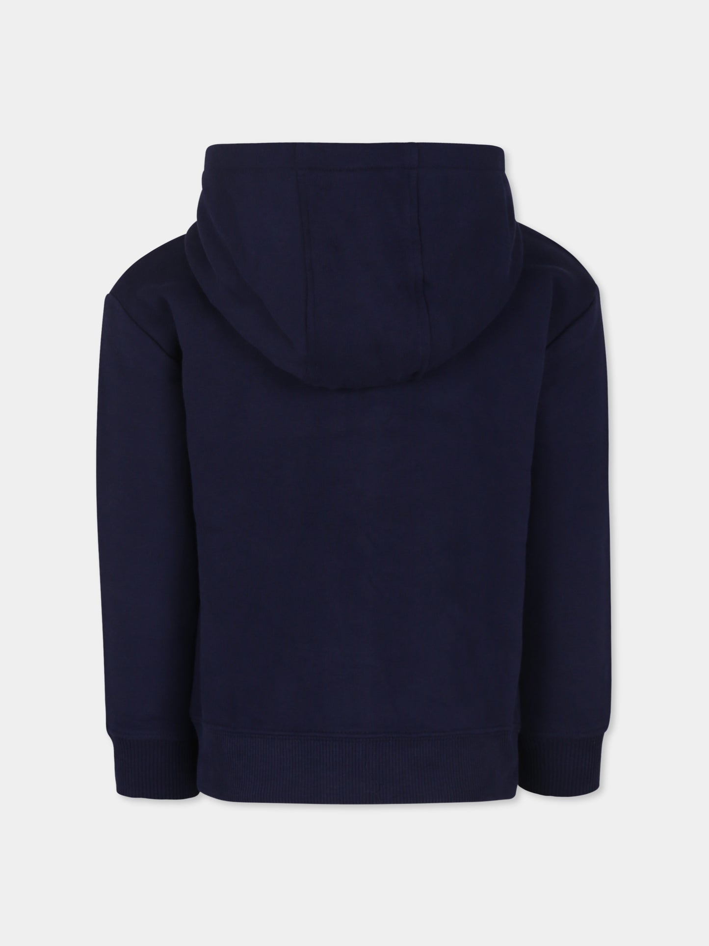 Felpa blu per bambino con logo,Marc Jacobs,W55010 85T