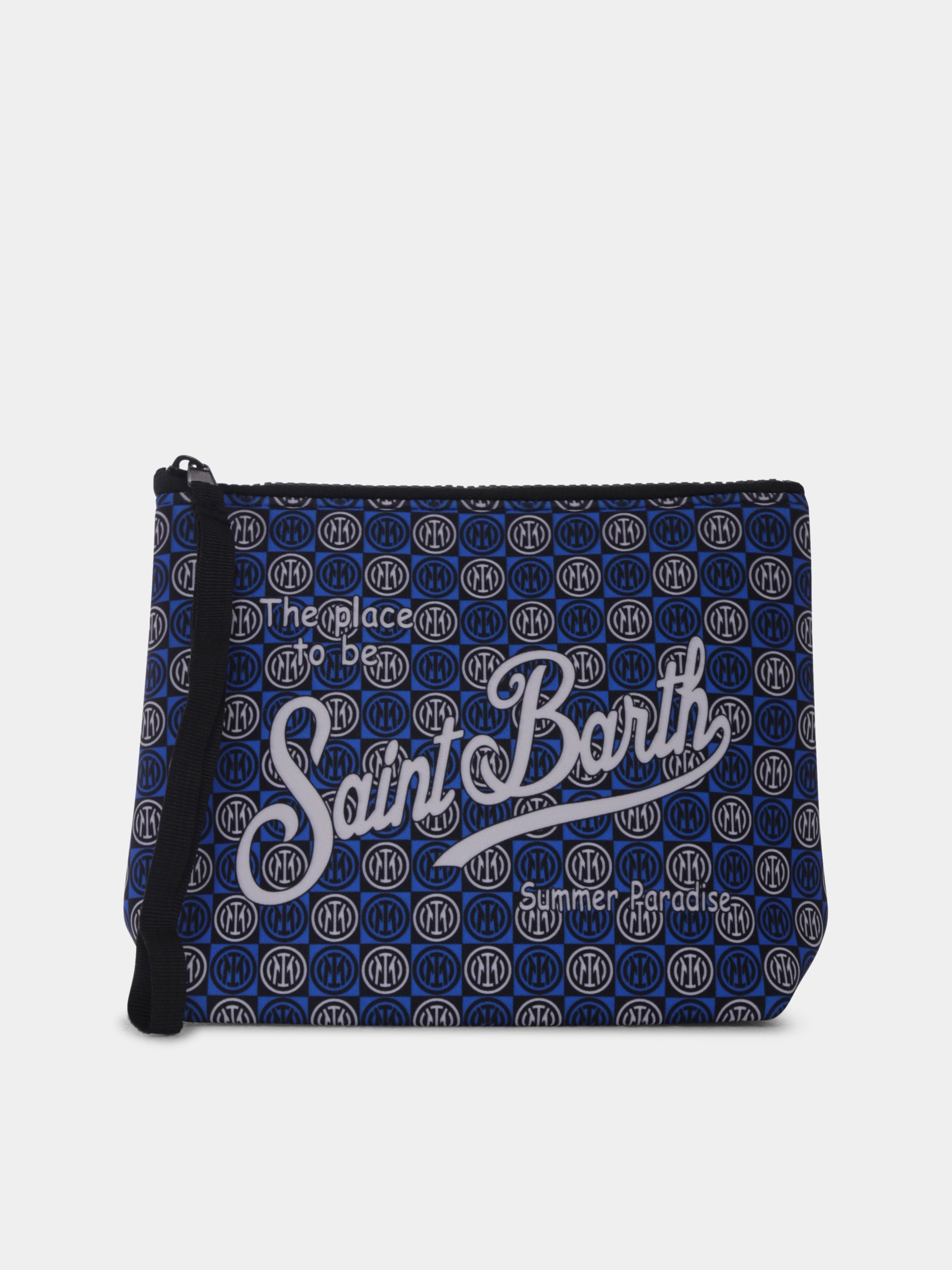Pochette blu per bambino con logo FC Inter,Mc2 Saint Barth,ALIN001 04840H