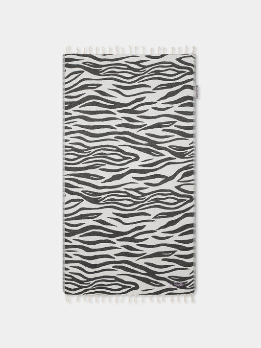 Ivory beach towel for girl
