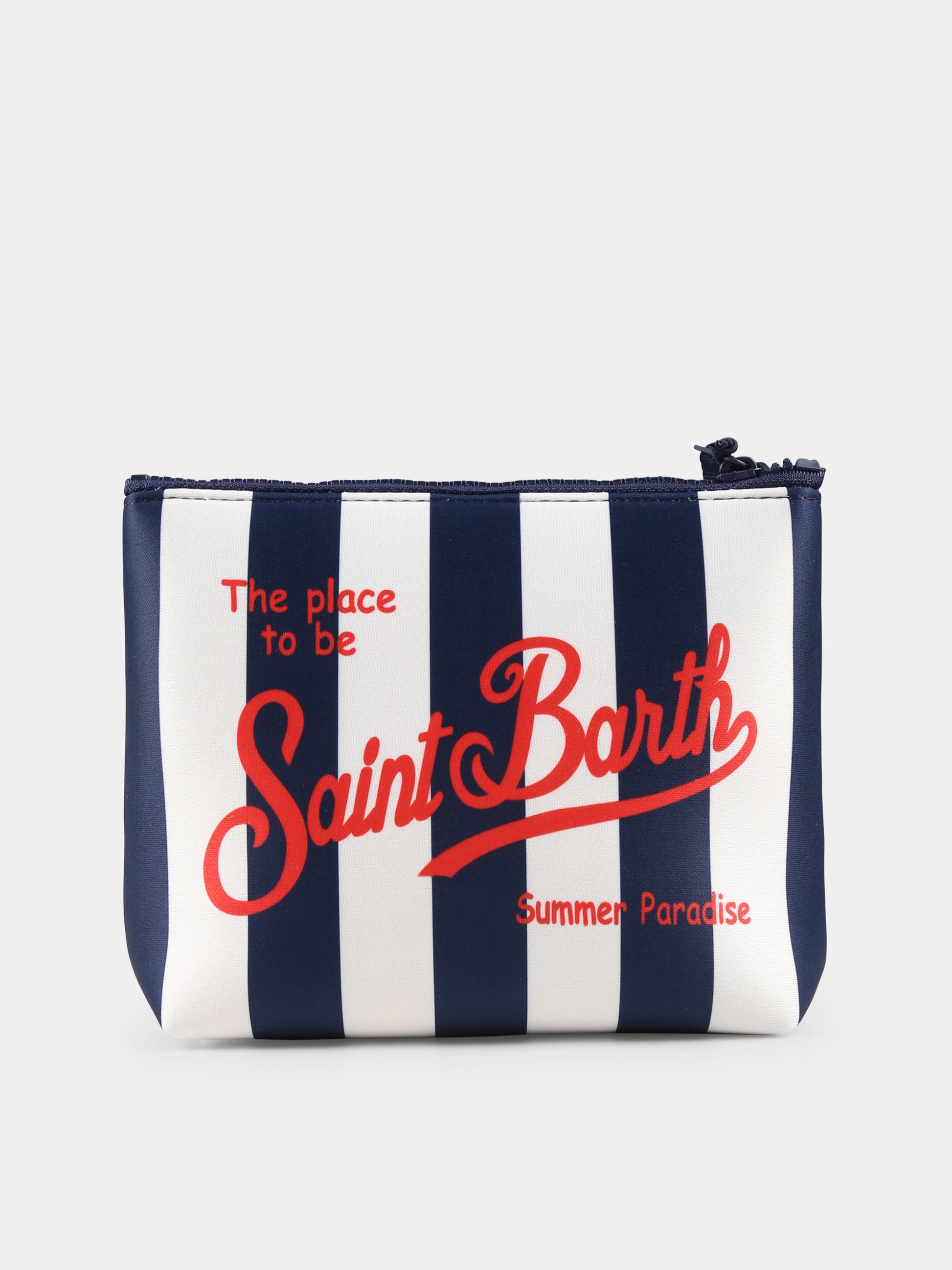 Pochette Aline blu per bambini con logo,Mc2 Saint Barth,ALIN001 02311H