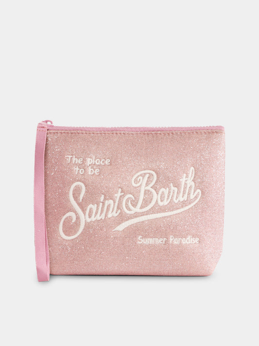 Pochette rosa per bambina con logo,Mc2 Saint Barth,ALI0013 01529H