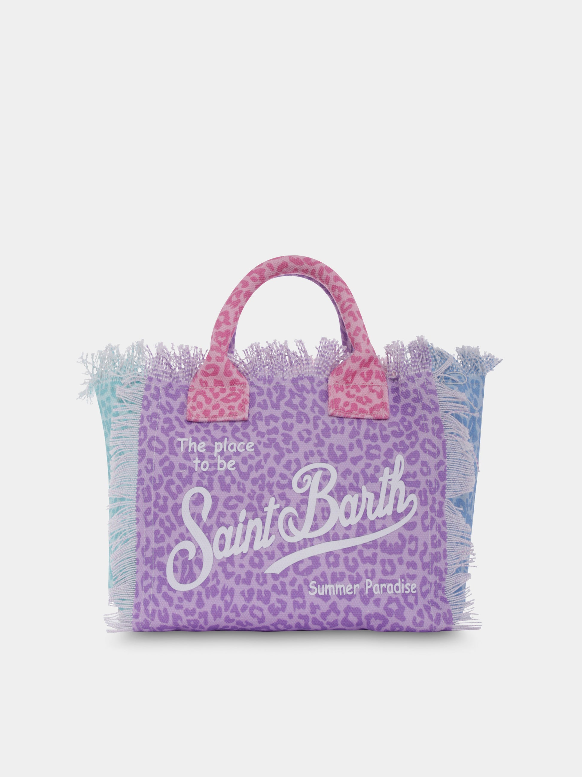 Borsa mare Colette multicolor per bambina con logo,Mc2 Saint Barth,COL0001 01541H