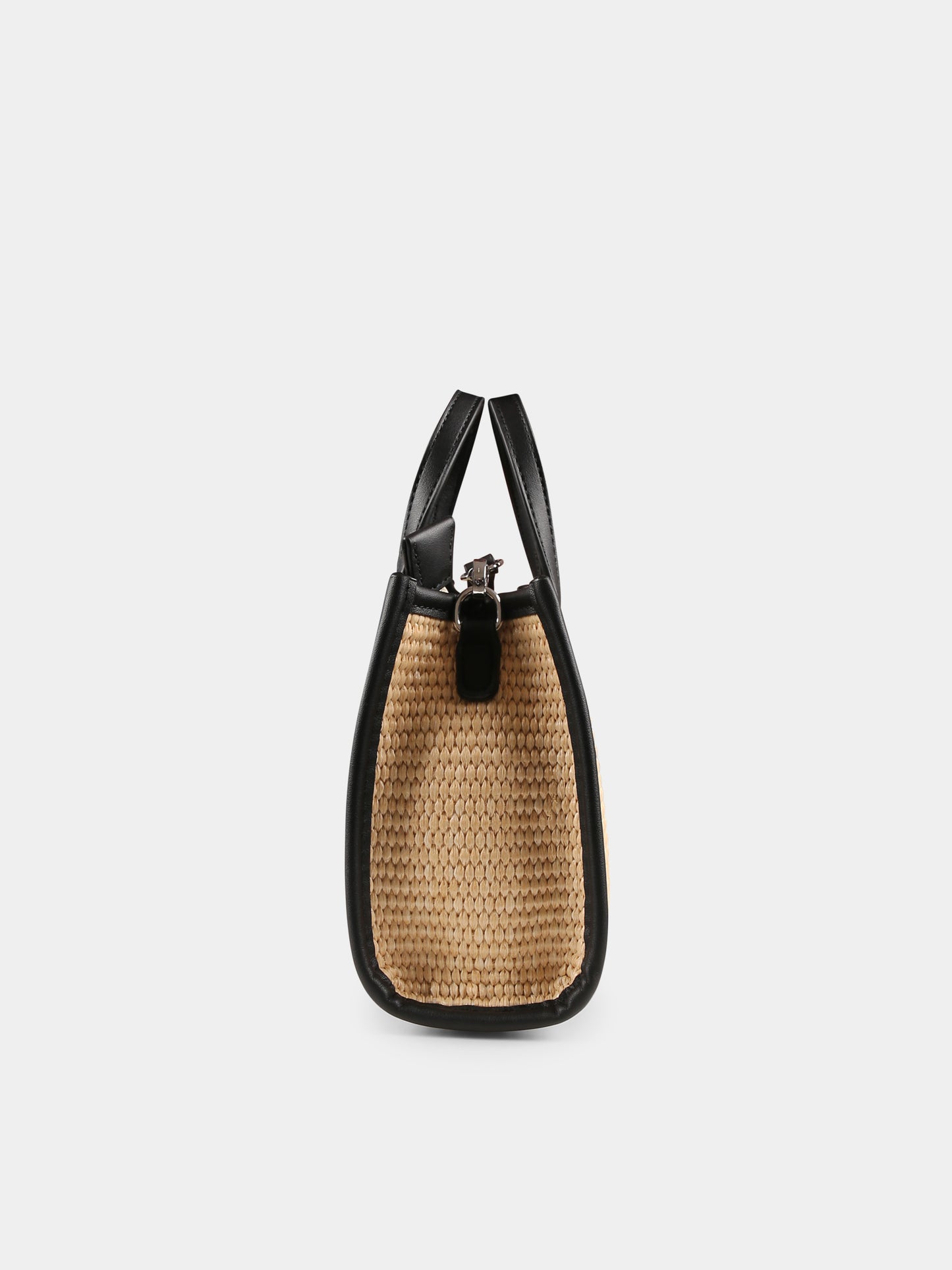 Beige bag for girl with logo